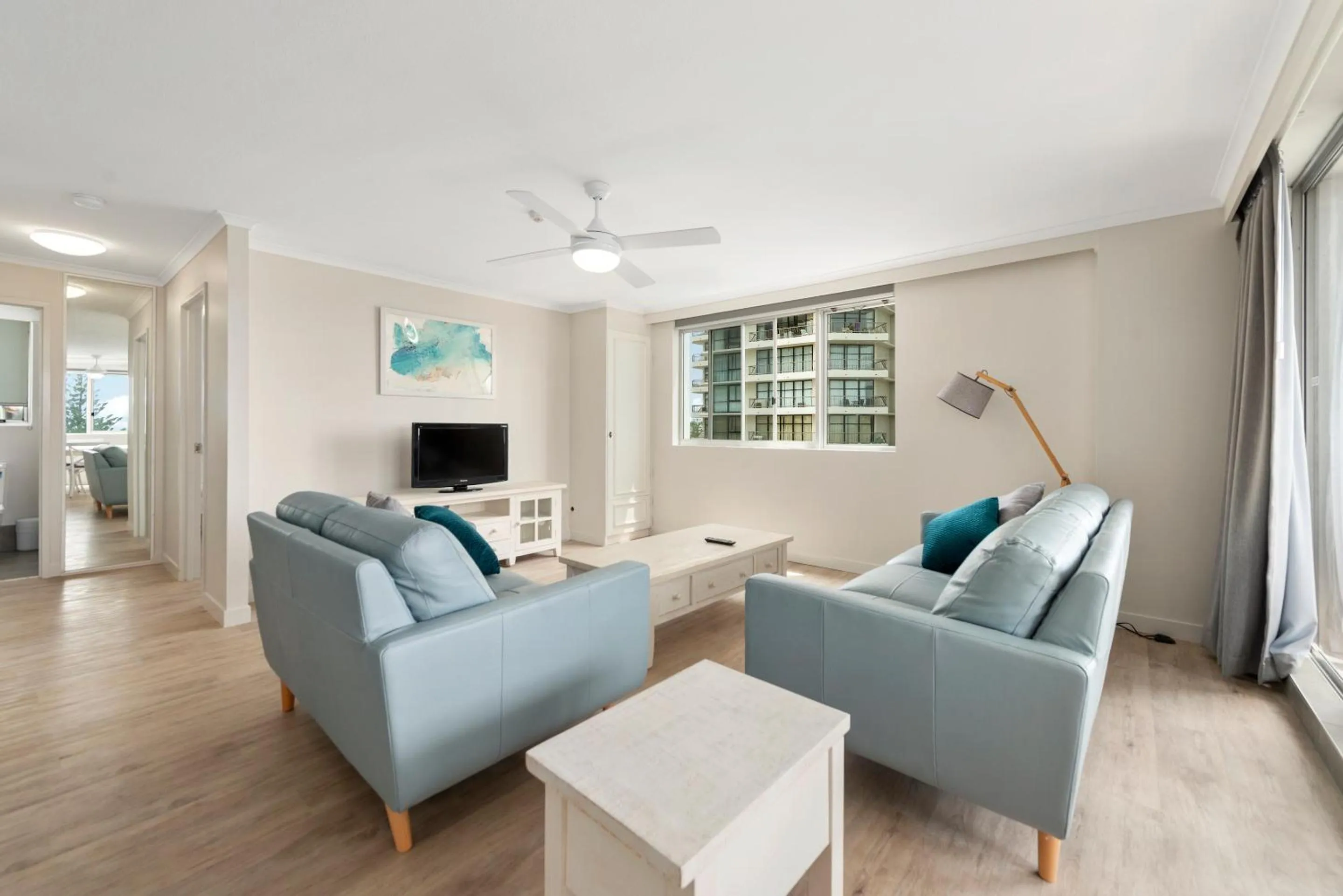 Seating area in Sandpiper Broadbeach