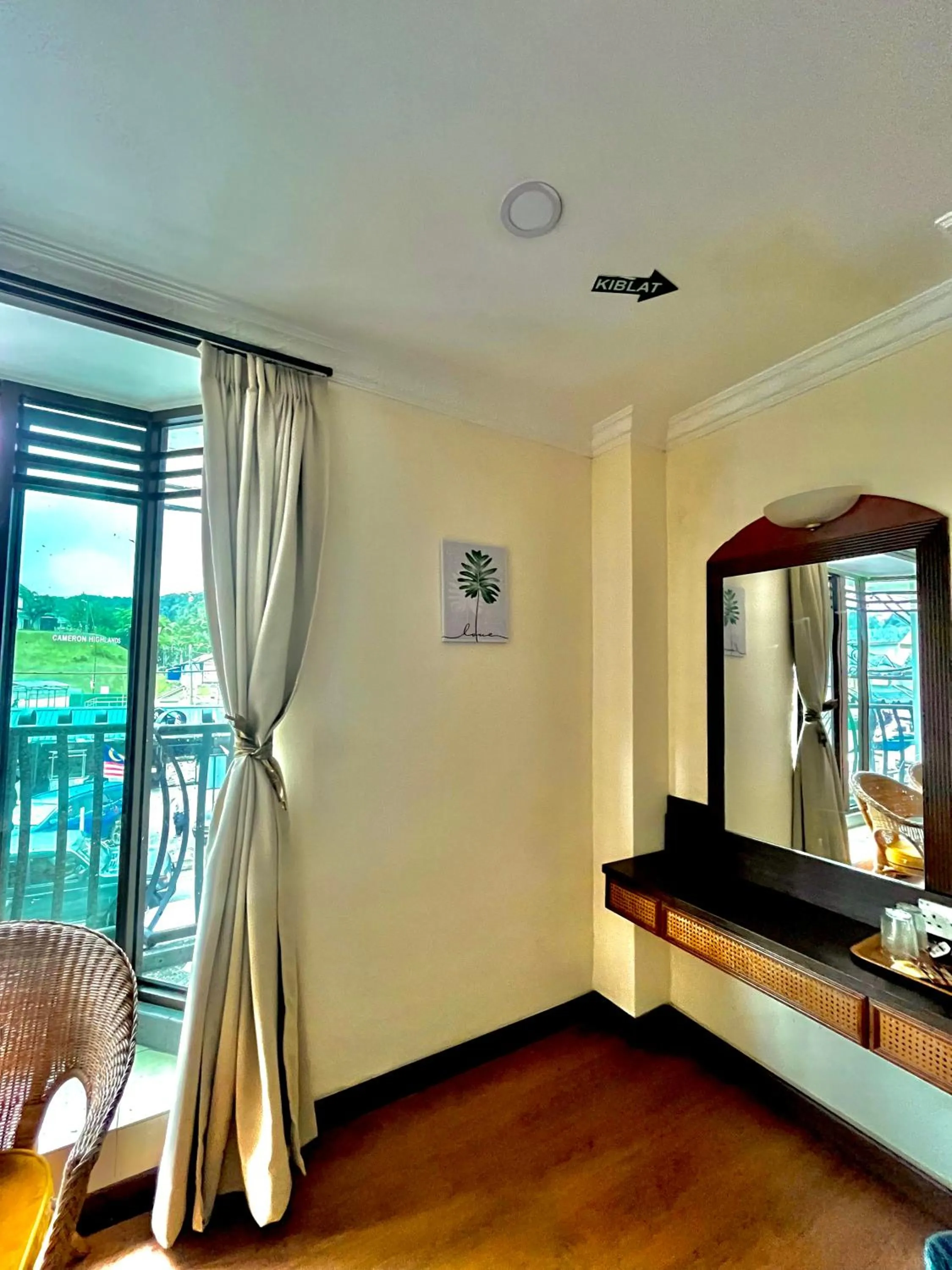 Seating area in Melur Inn