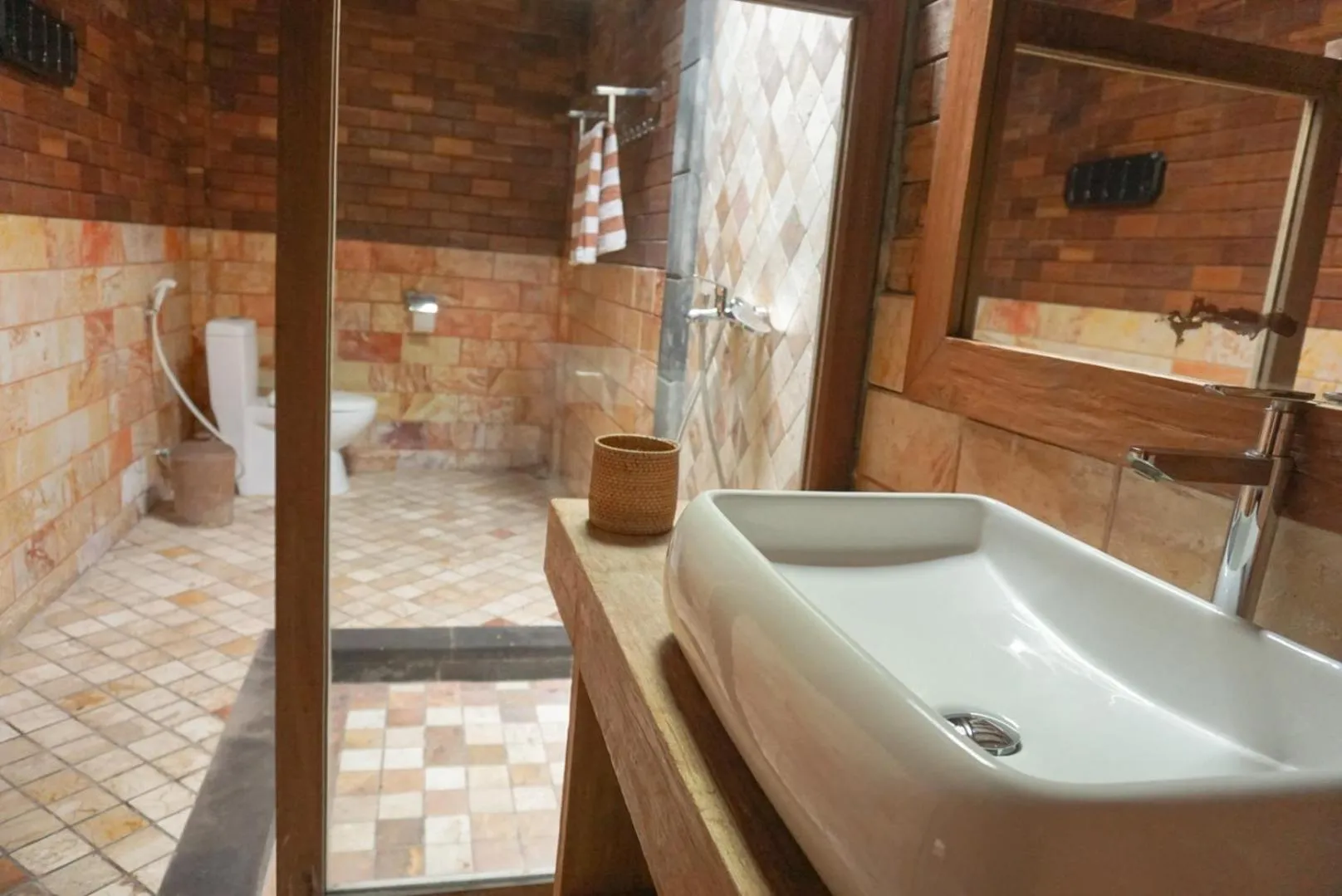 Shower in Jawa House Private Villas