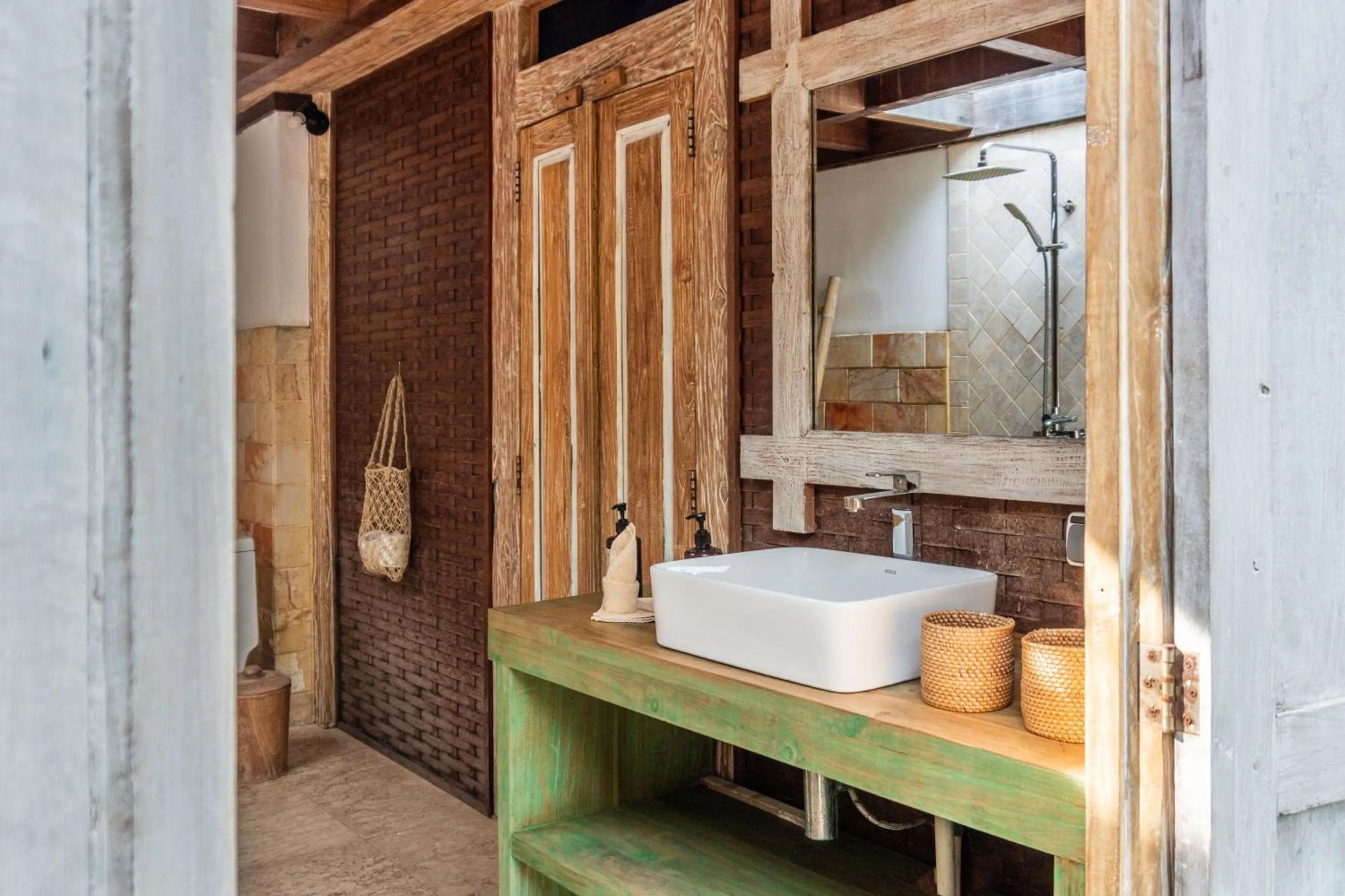 Shower in Jawa House Private Villas