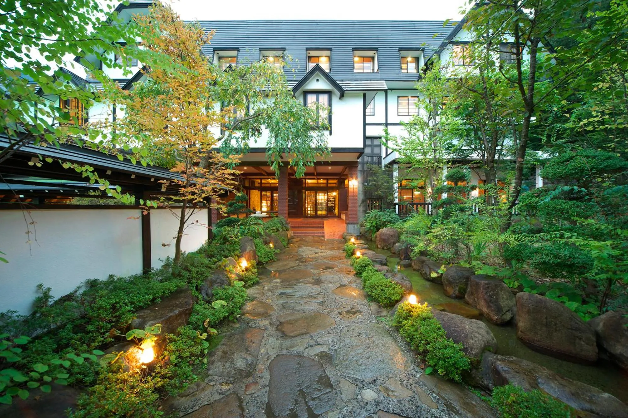 Property building in Hodakaso Yamano Hotel