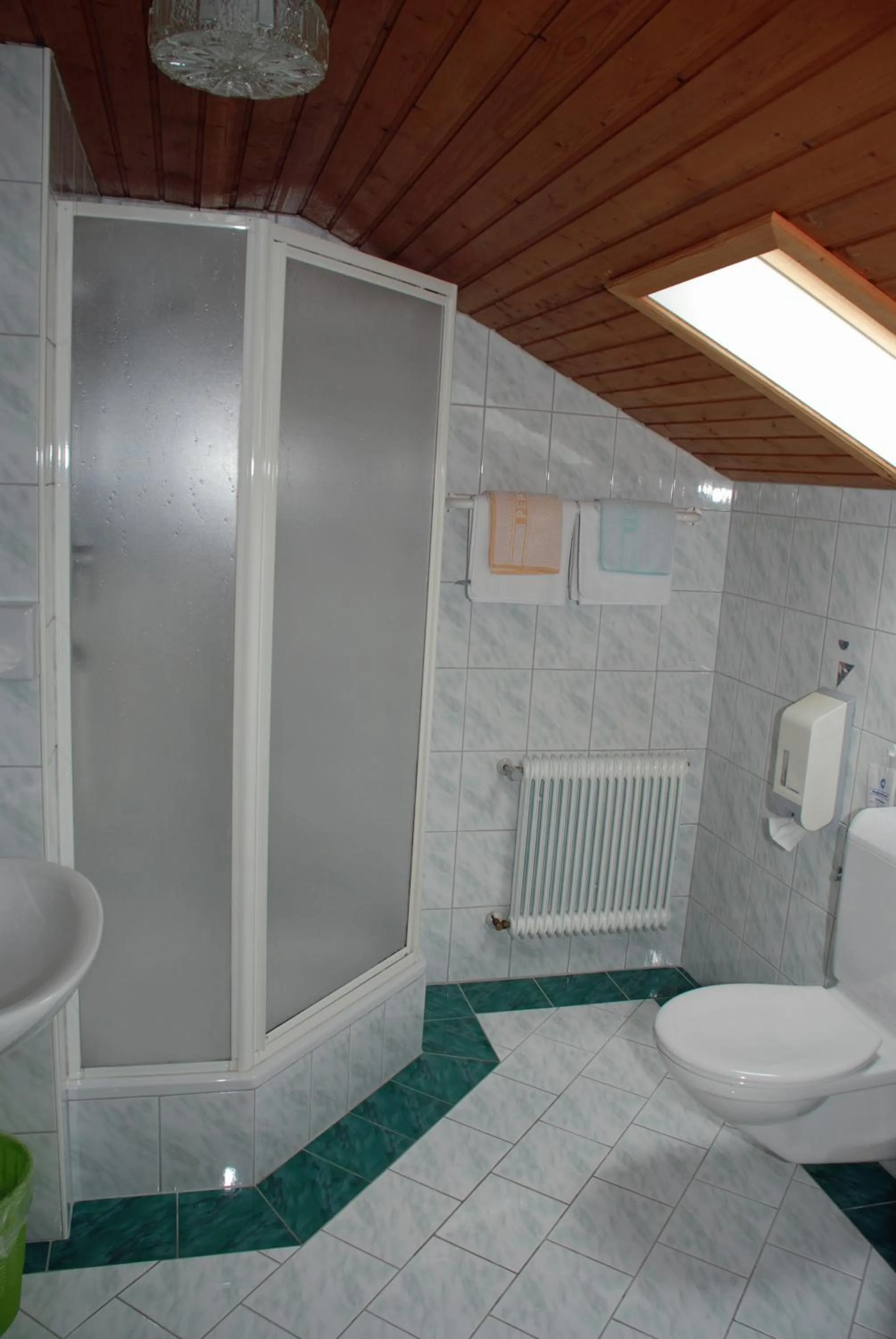 Shower in Appartements Glungezer