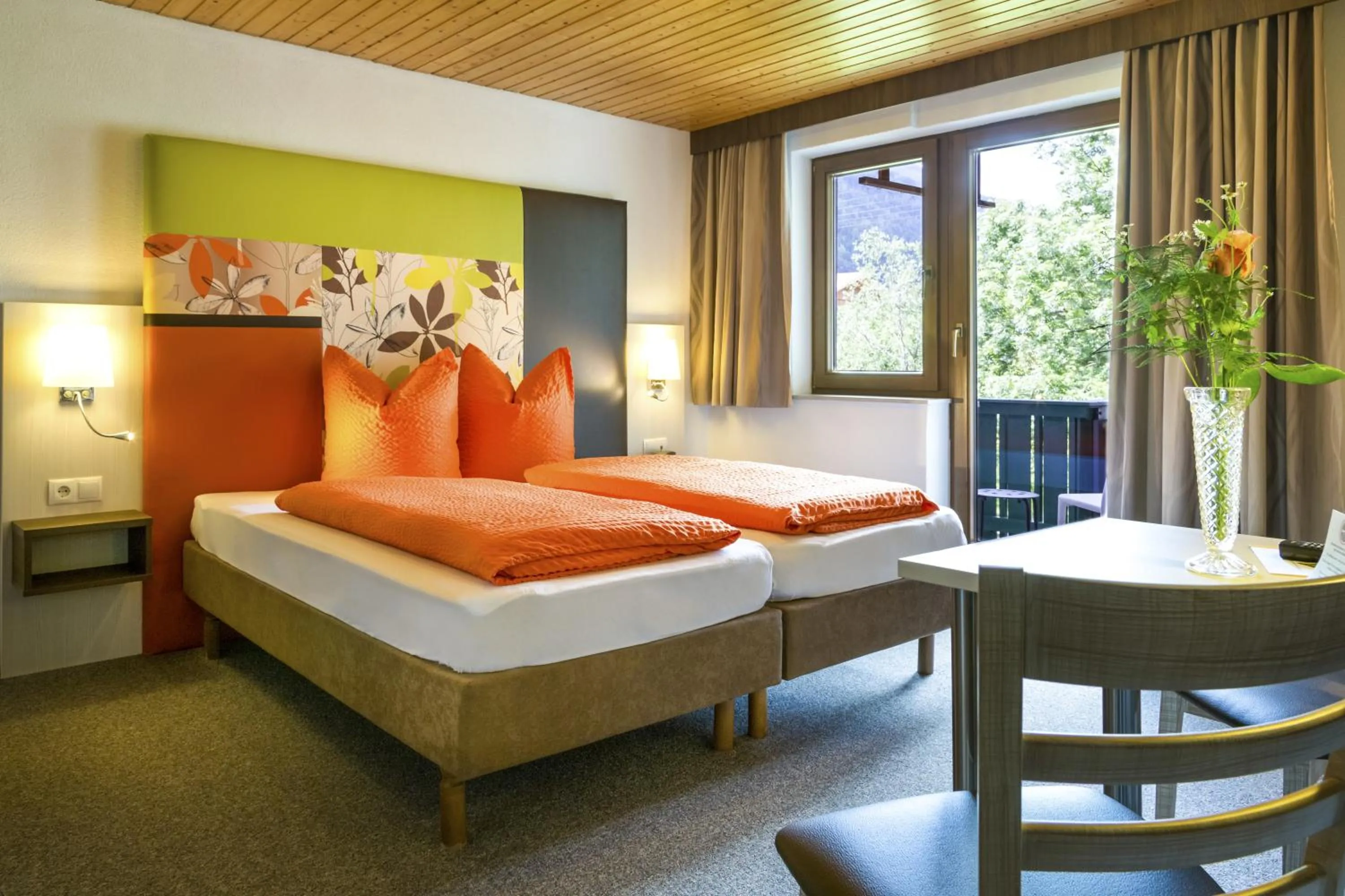 Bed in Appartements Glungezer