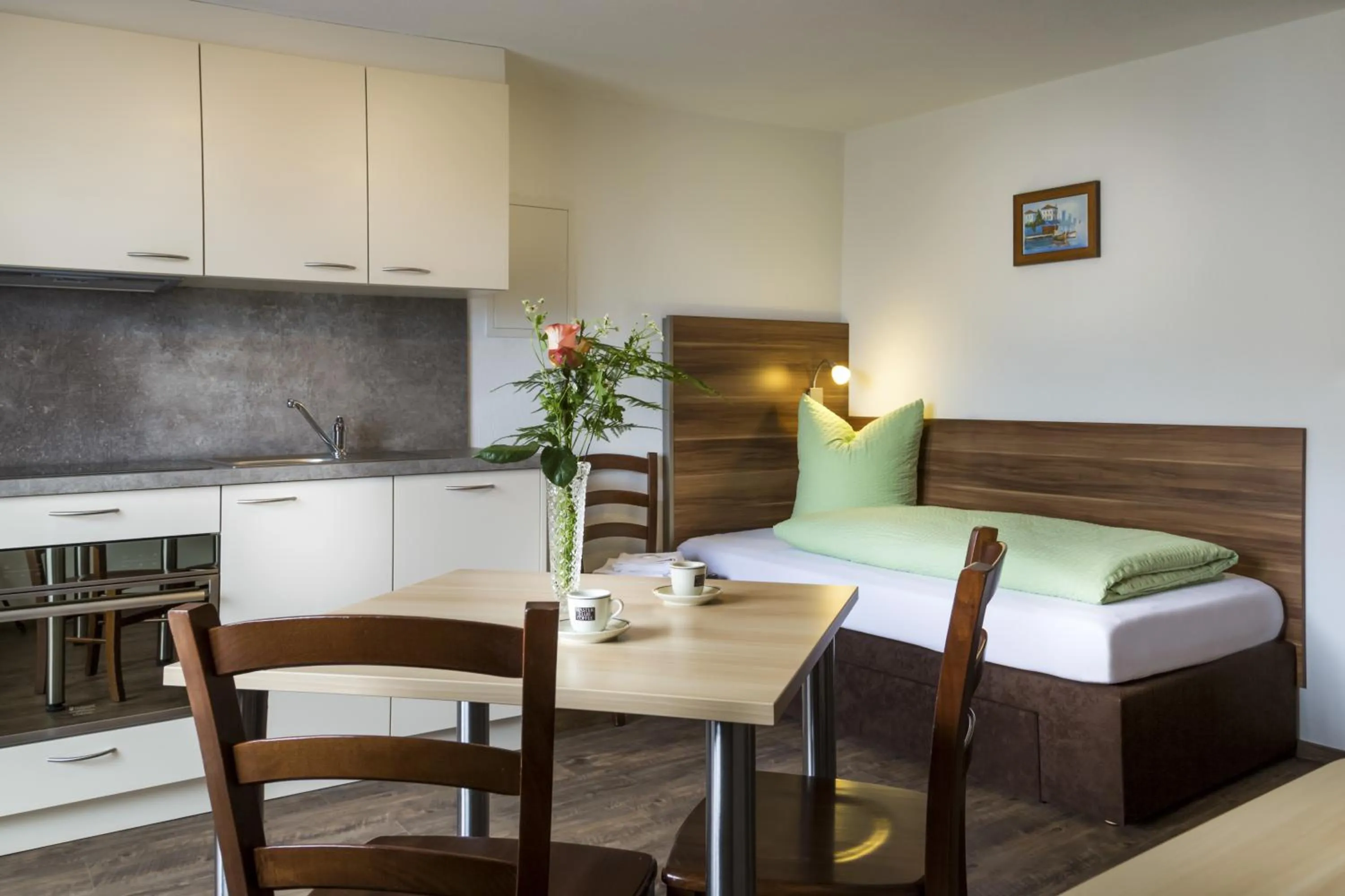 Kitchen or kitchenette in Appartements Glungezer