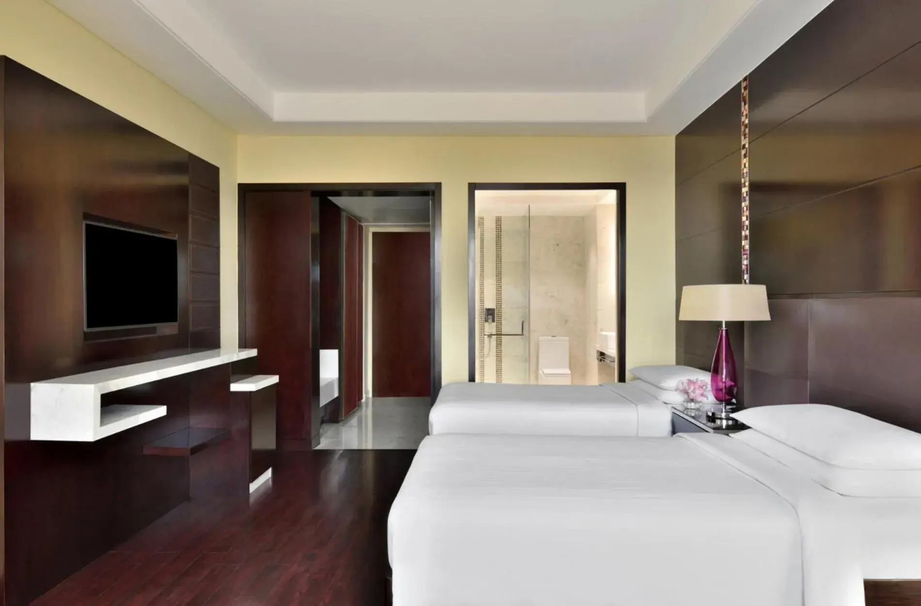 Deluxe Guest Twin Room with Bath Tub, 30% discount on Spa treatments during 12:00 PM to 3PM (Not valid in conjunction with any other spa inclusion), Buy one and get one beer on selected brands during 12PM – 6PM at Lounge 18 - single occupancy in Jaipur Marriott Hotel Deluxe Guest Twin Room with Bath Tub, 30% discount on Spa treatments during 12:00 PM to 3PM (Not valid in conjunction with any other spa inclusion), Buy one and get one beer on selected brands during 12PM – 6PM at Lounge 18 - single occupancy in Jaipur Marriott Hotel