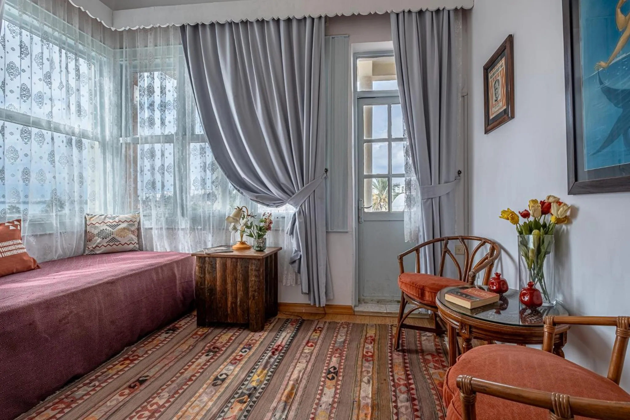 Seating area in Villa Tulipan