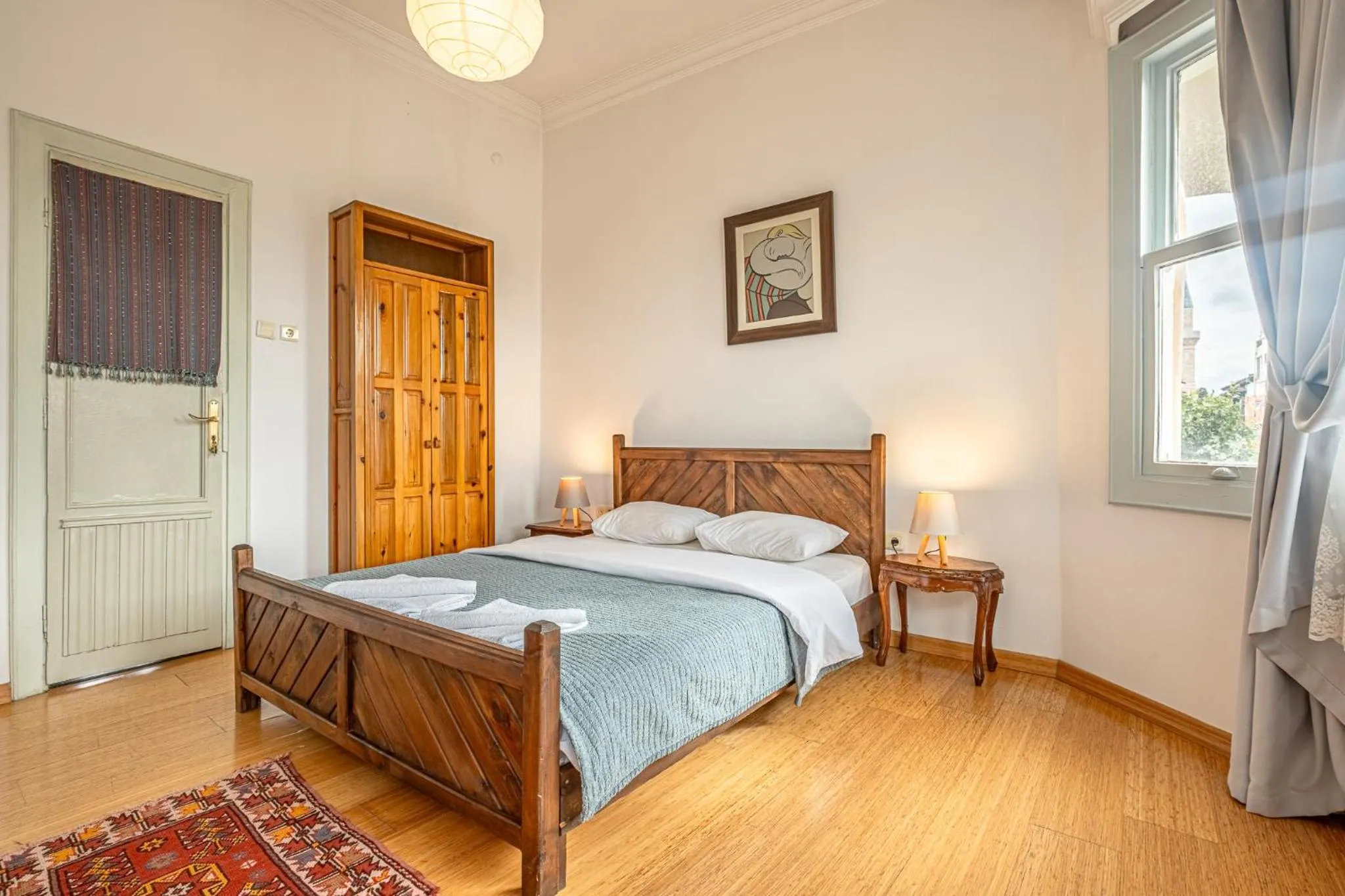 Bed in Villa Tulipan