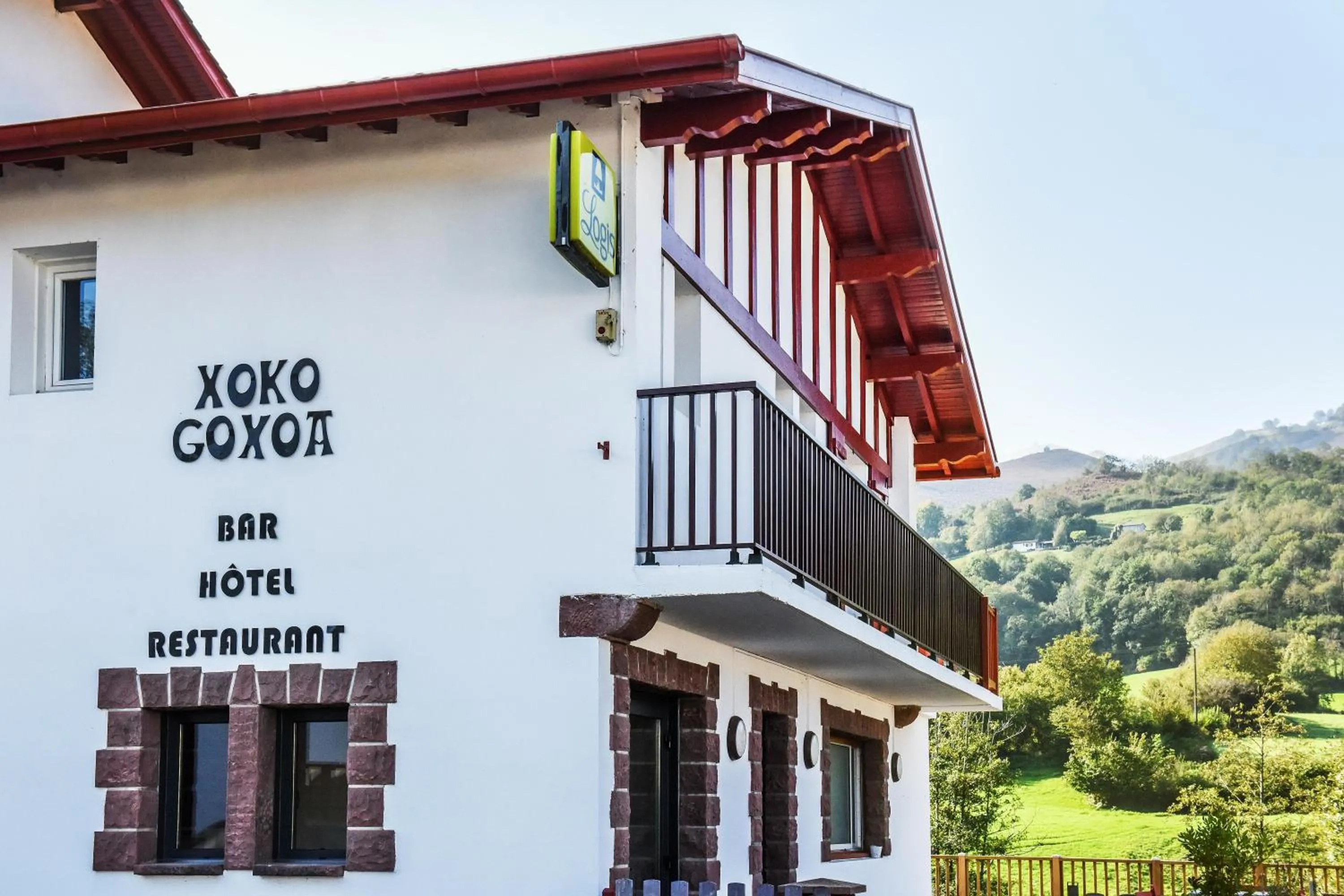 Property building in Logis Hotel Xoko-Goxoa
