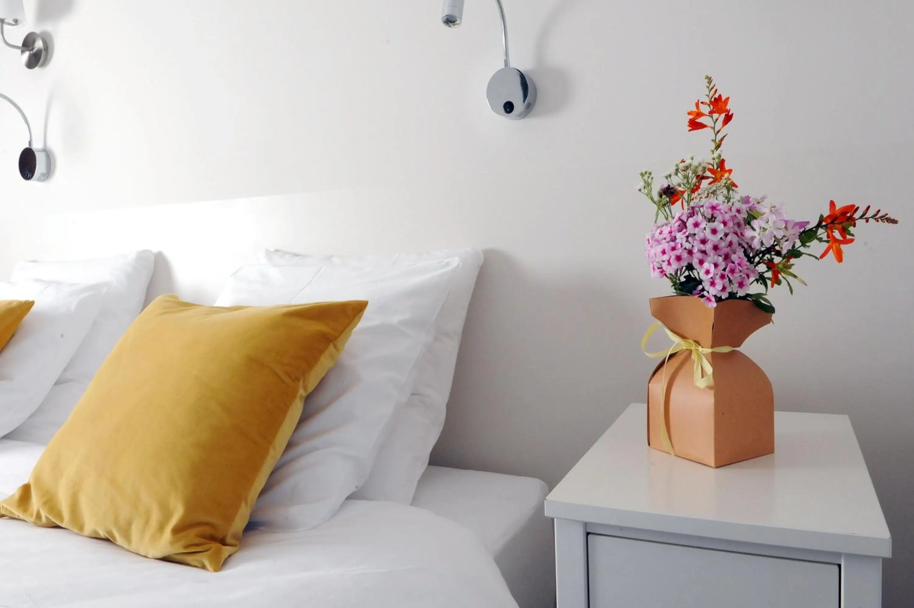 Bed in Logis Hotel Xoko-Goxoa