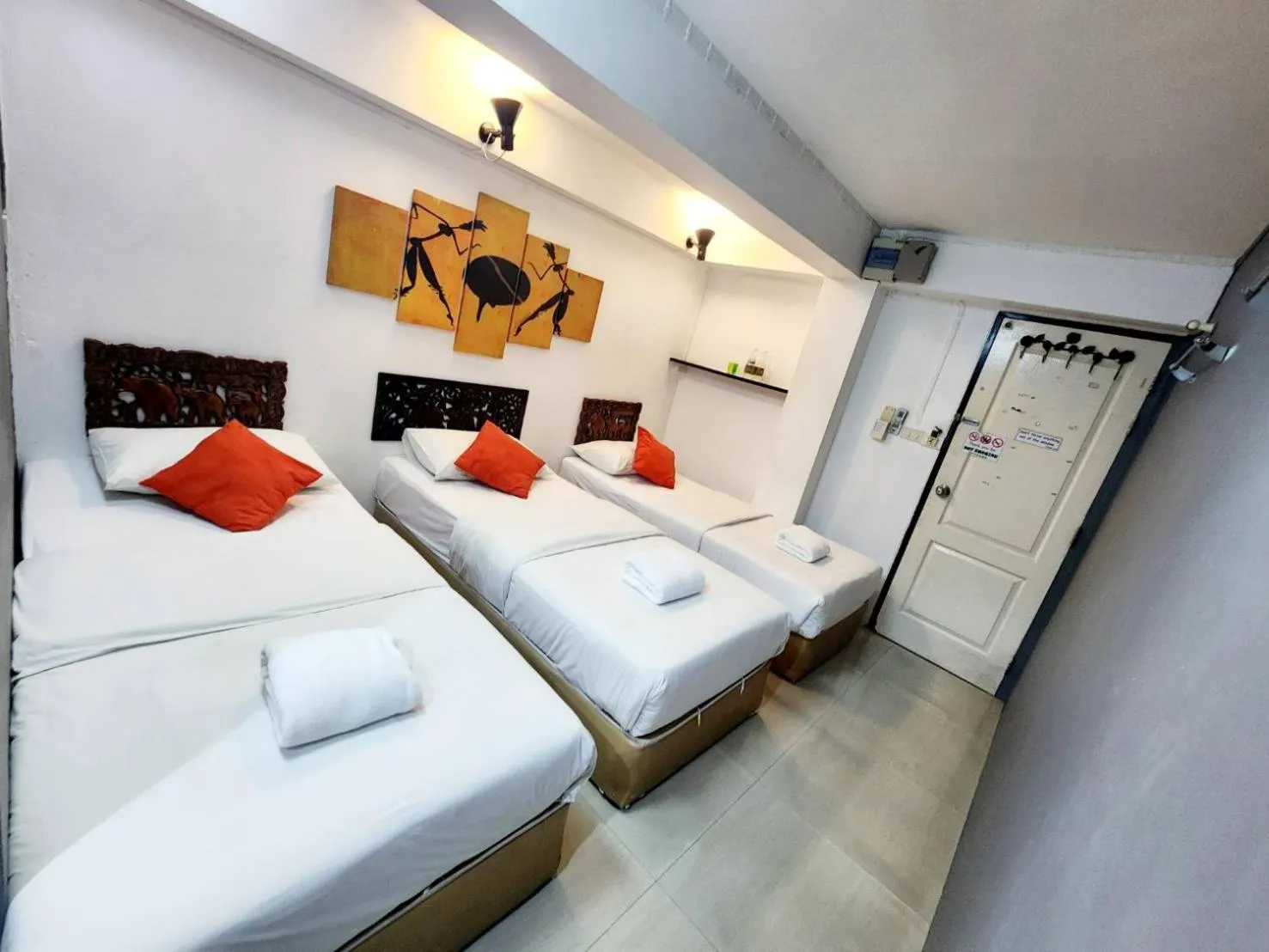 Bedroom, Bed in Khaosan Art Hotel