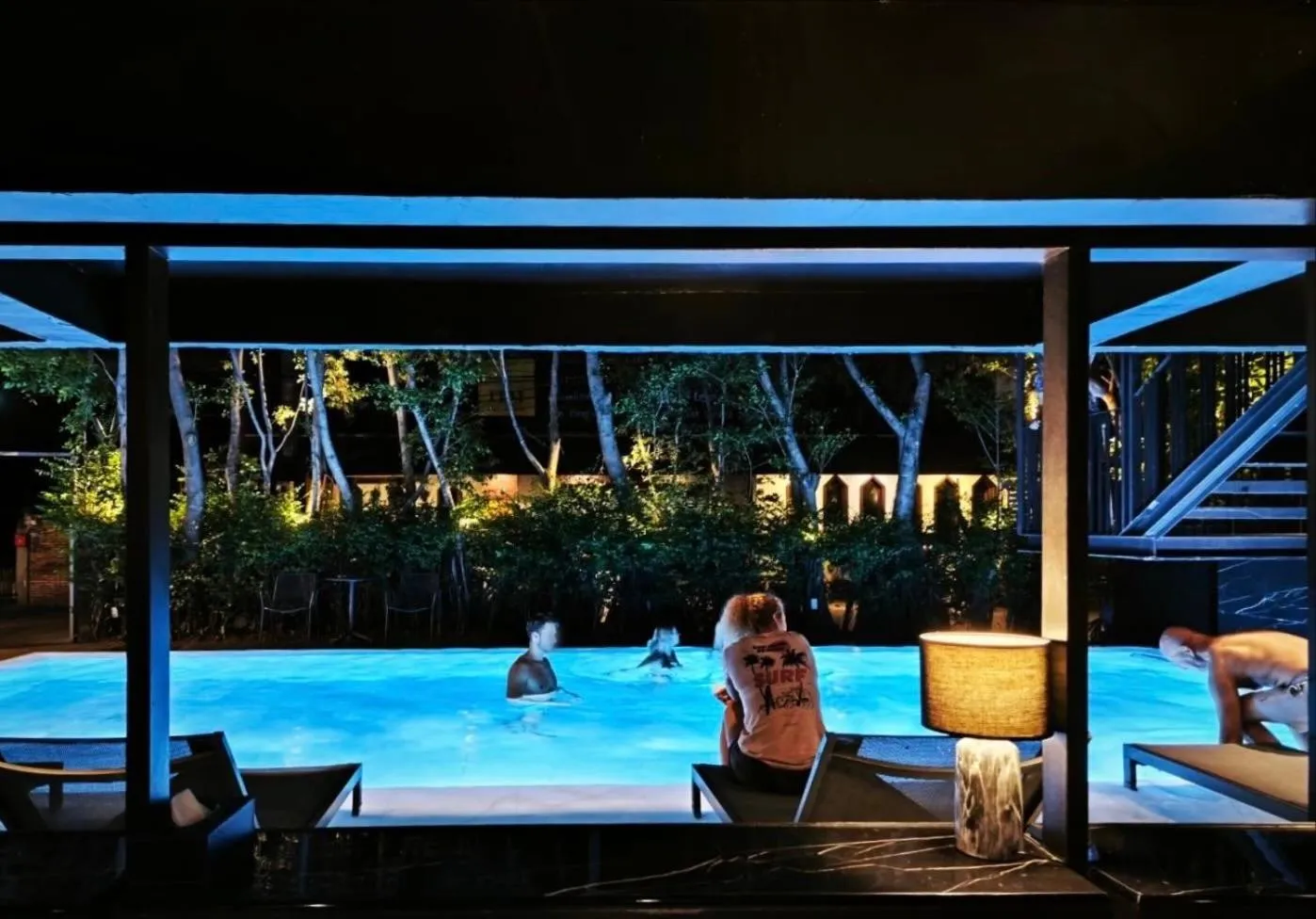 Swimming pool in POR Santitham