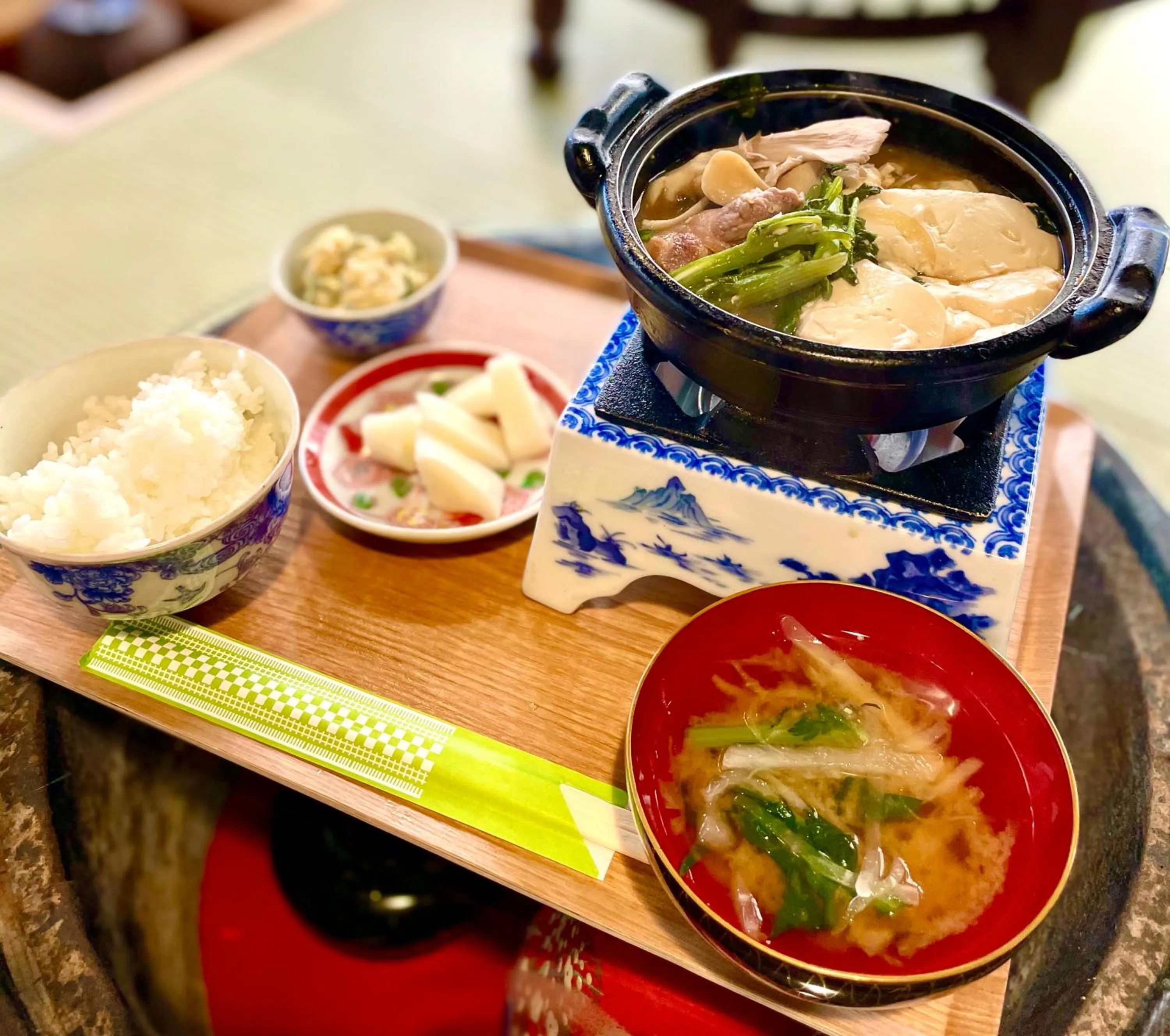 Dinner in Andon Ryokan