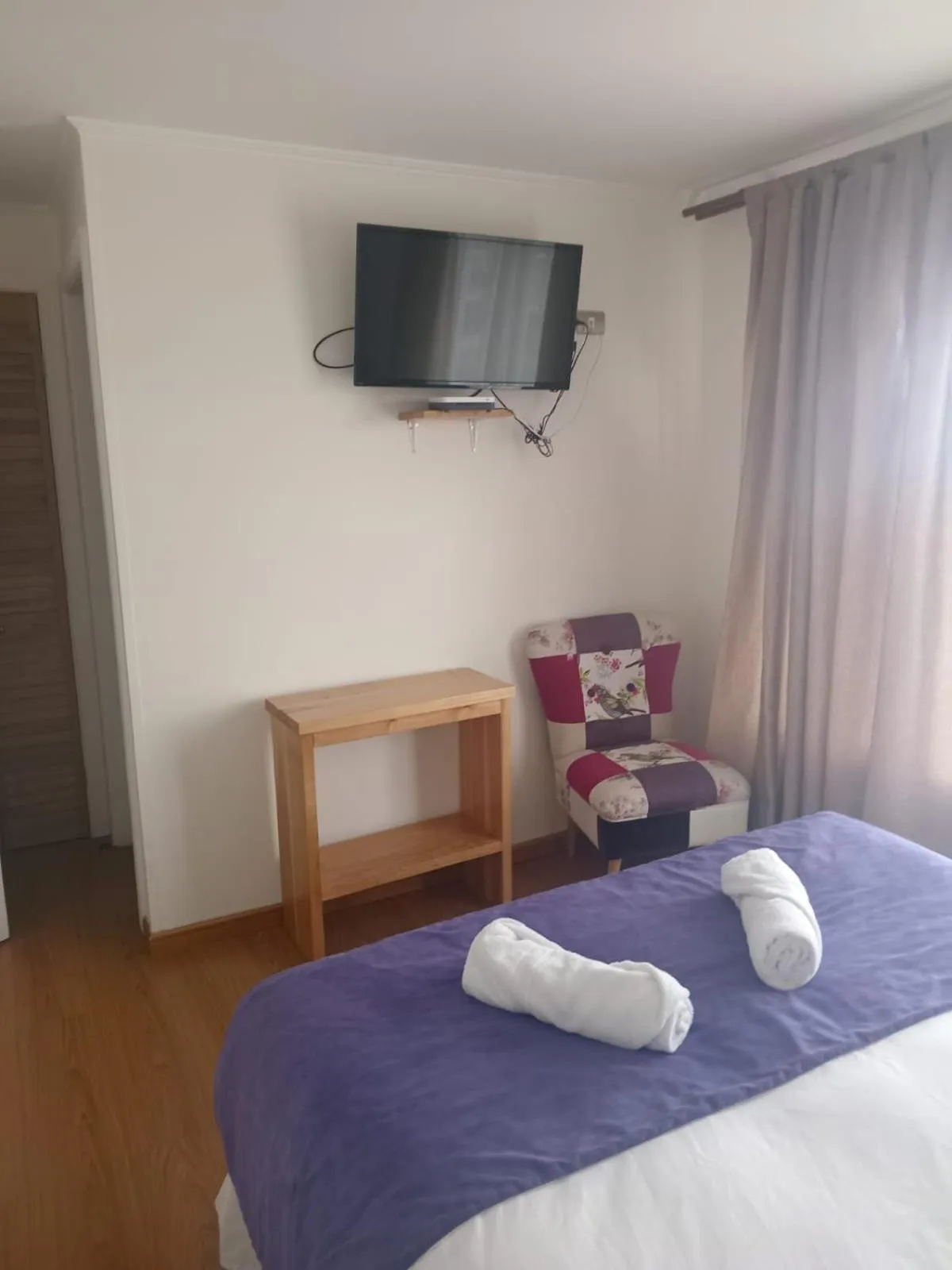 Bed in Hostal Doble E Patagonia