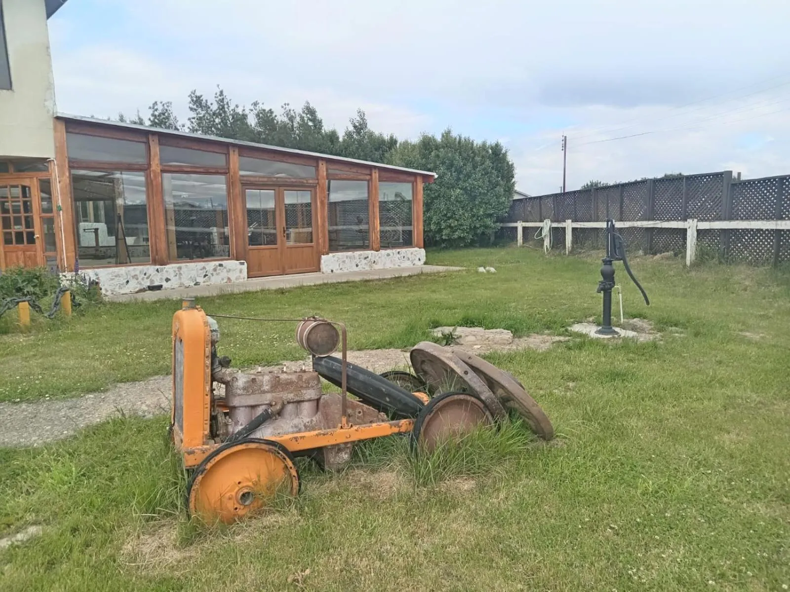 Garden in Hostal Doble E Patagonia