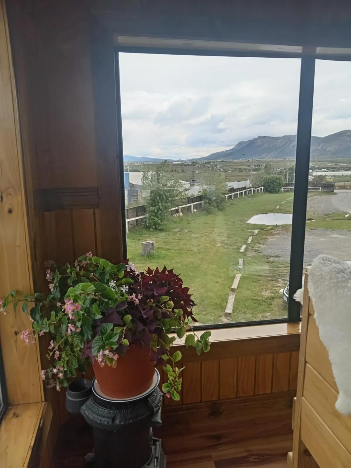 Living room in Hostal Doble E Patagonia