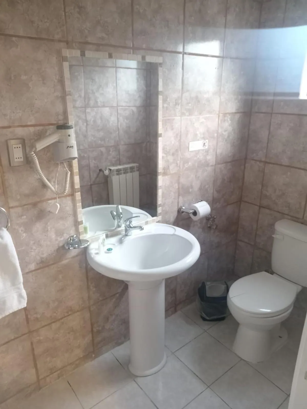 Bathroom in Hostal Doble E Patagonia