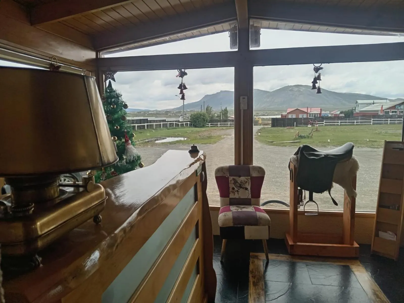 Lobby or reception in Hostal Doble E Patagonia