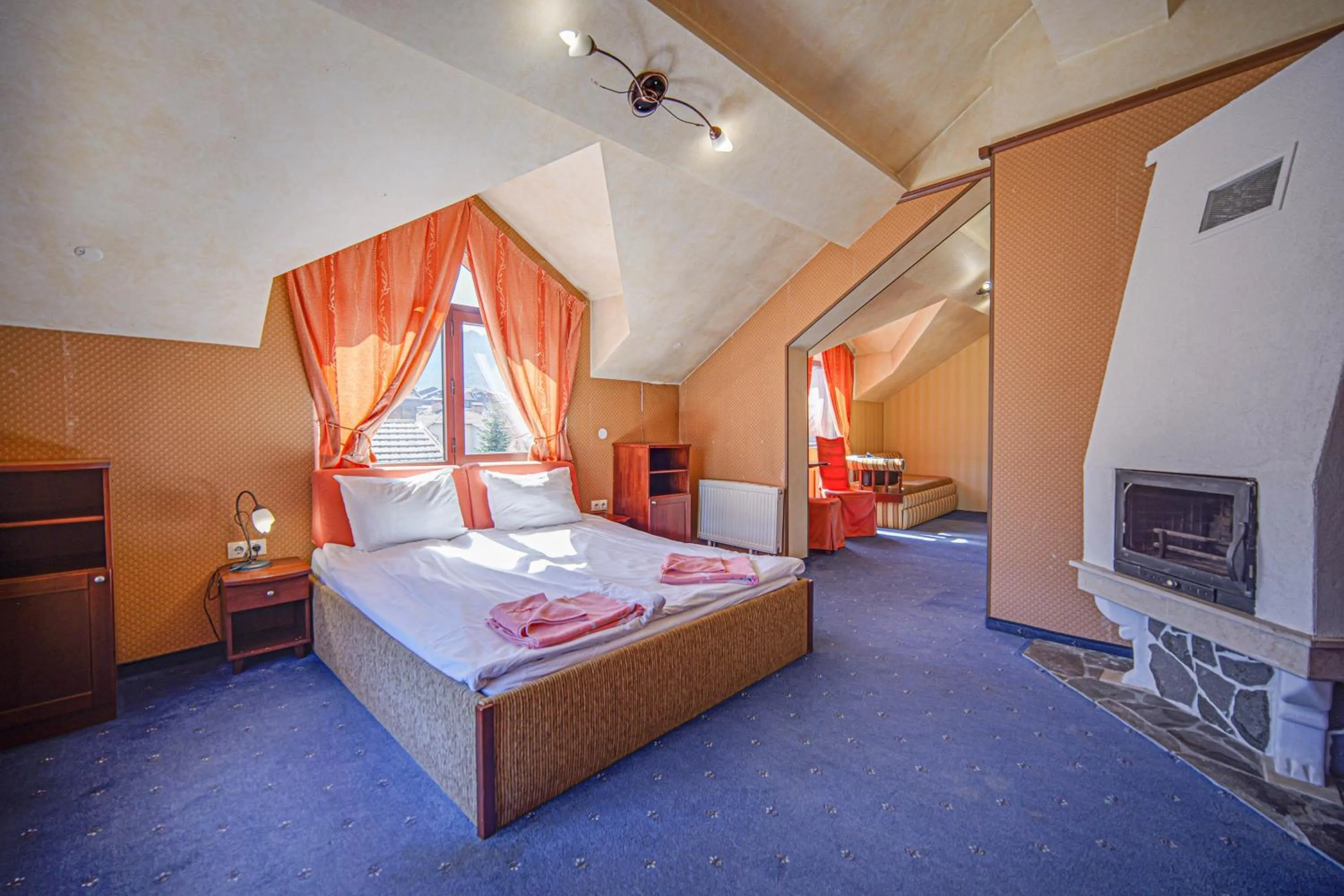 Bed in Hotel Friends