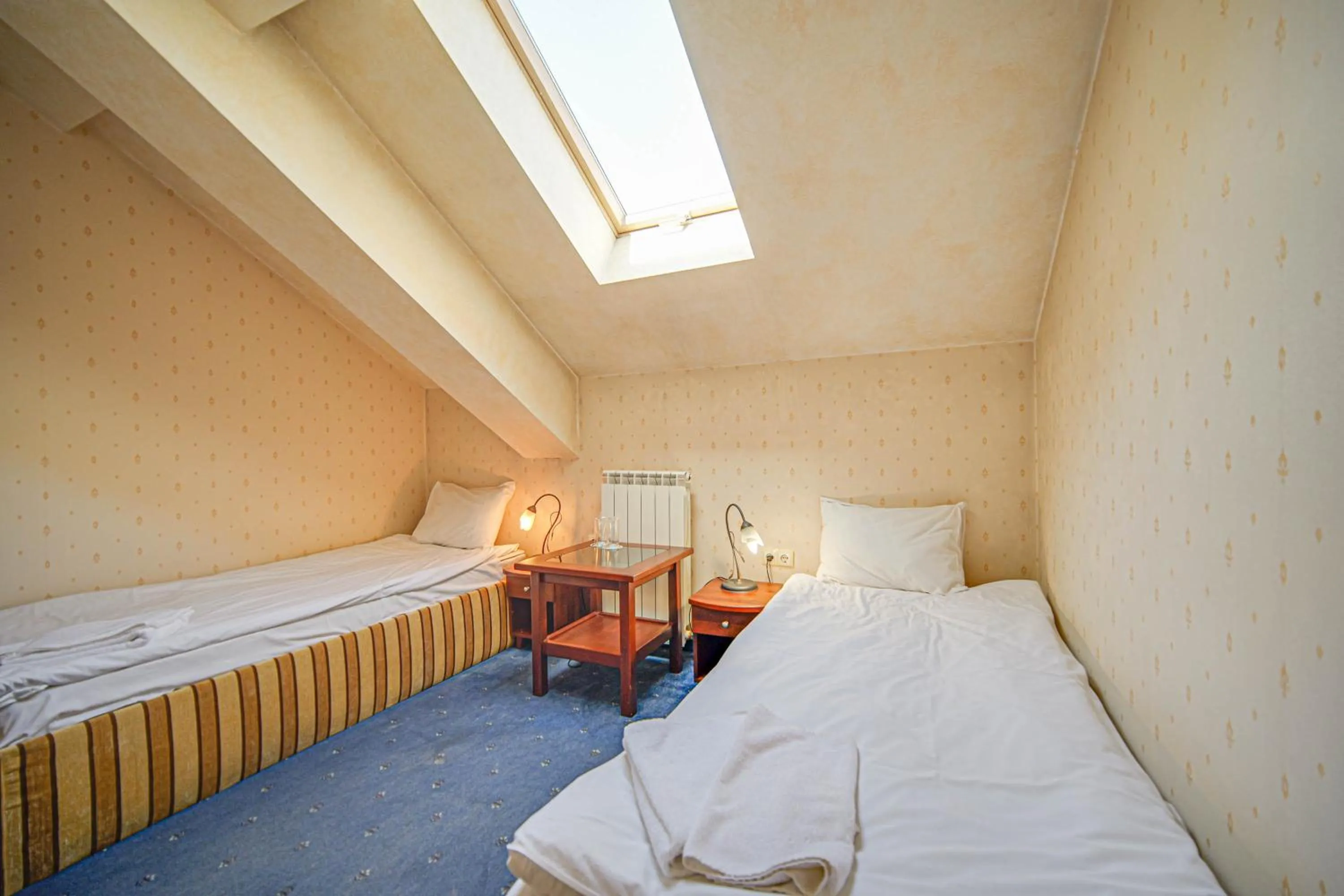 Bed in Hotel Friends