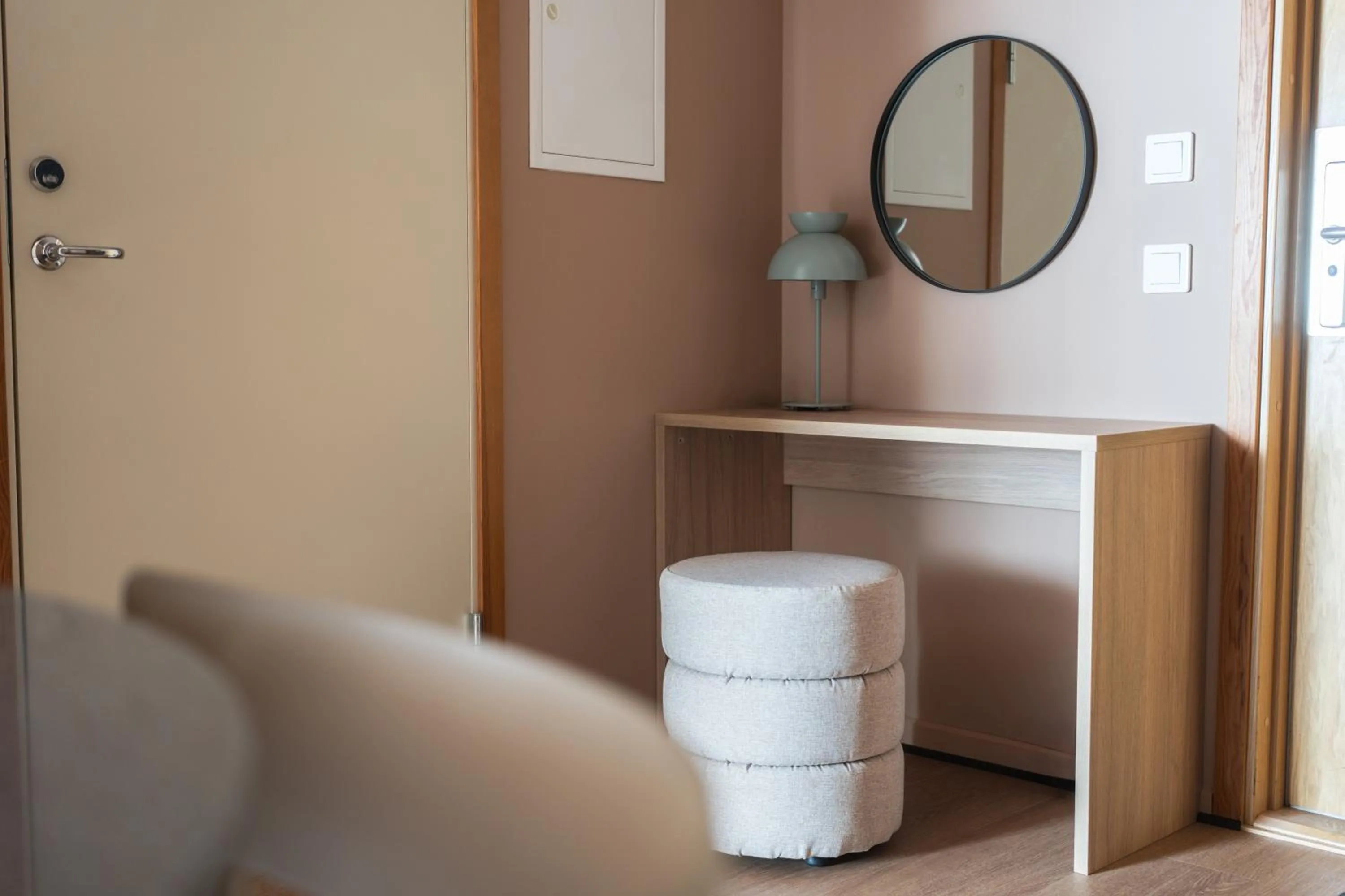 Living room in VANDER Kungsholmen, Stockholm