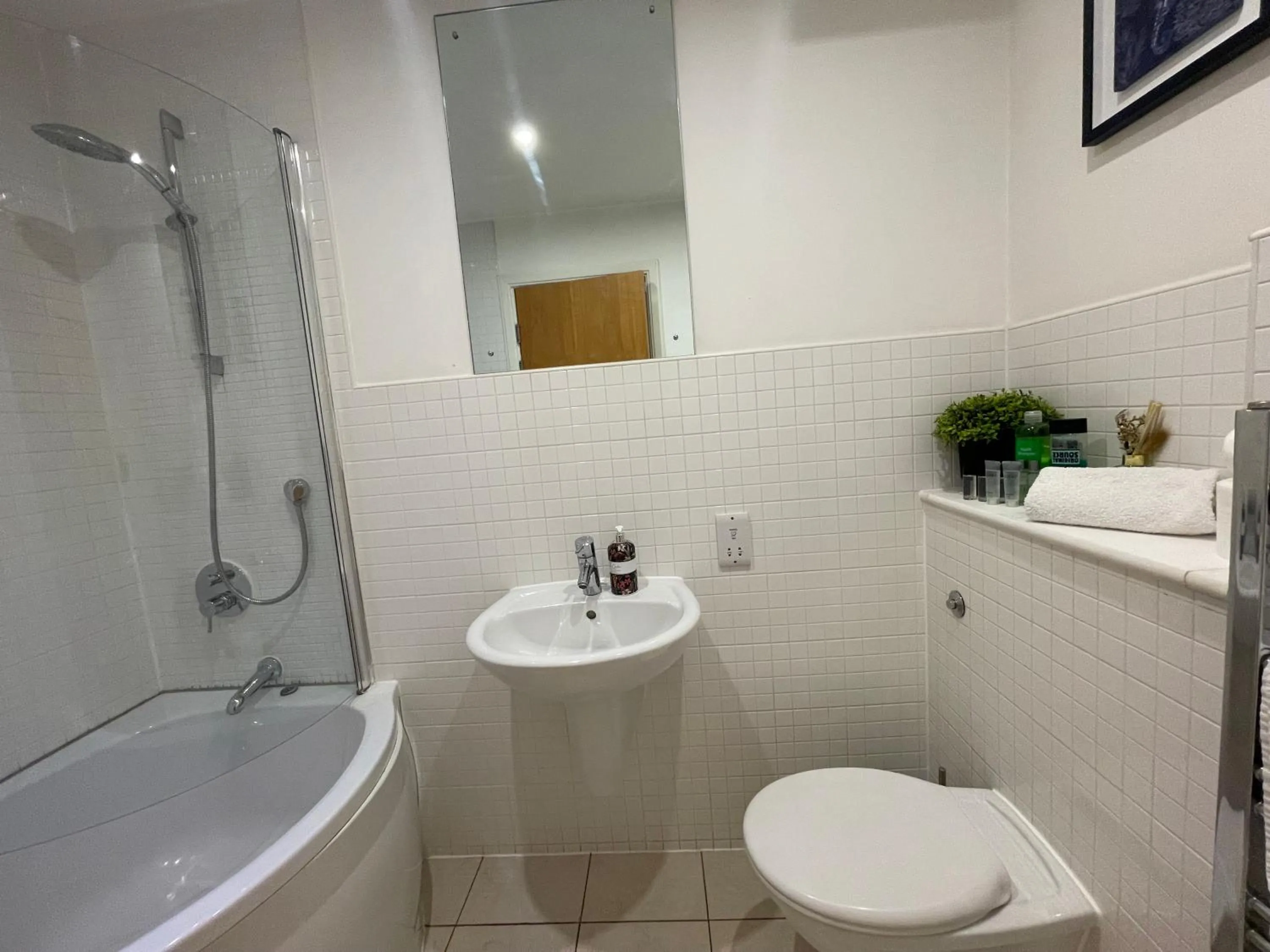 Bathroom in Empire Serviced Apartments