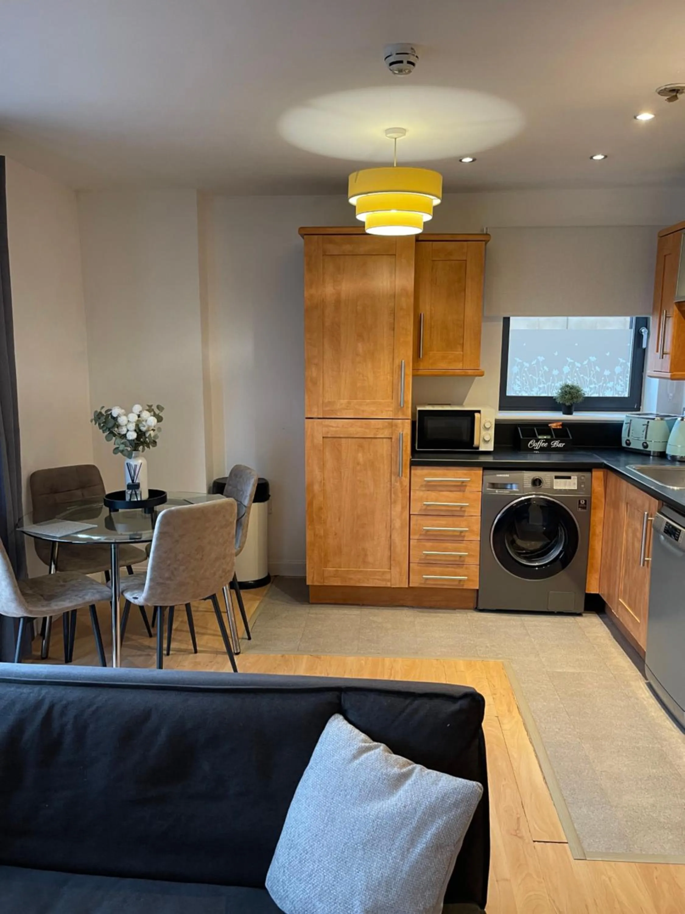 Dining area in Empire Serviced Apartments