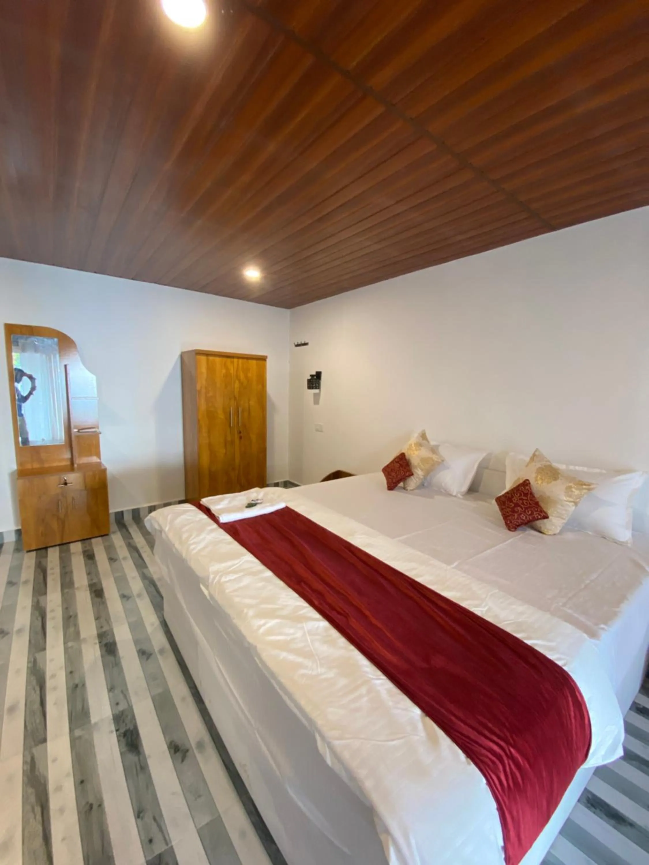 Bed in Hilltop Seaview Palolem Goa