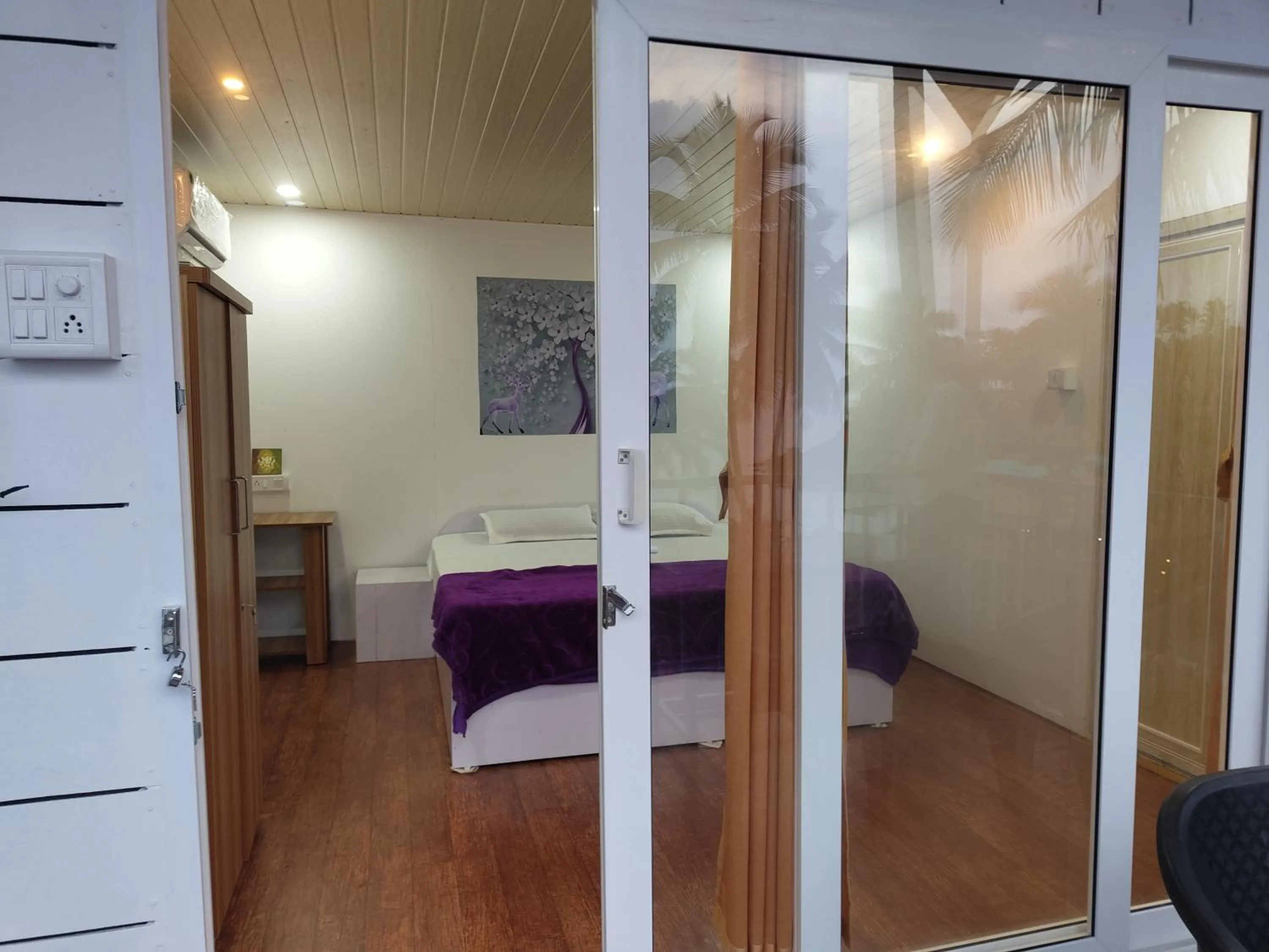 Bed in Hilltop Seaview Palolem Goa