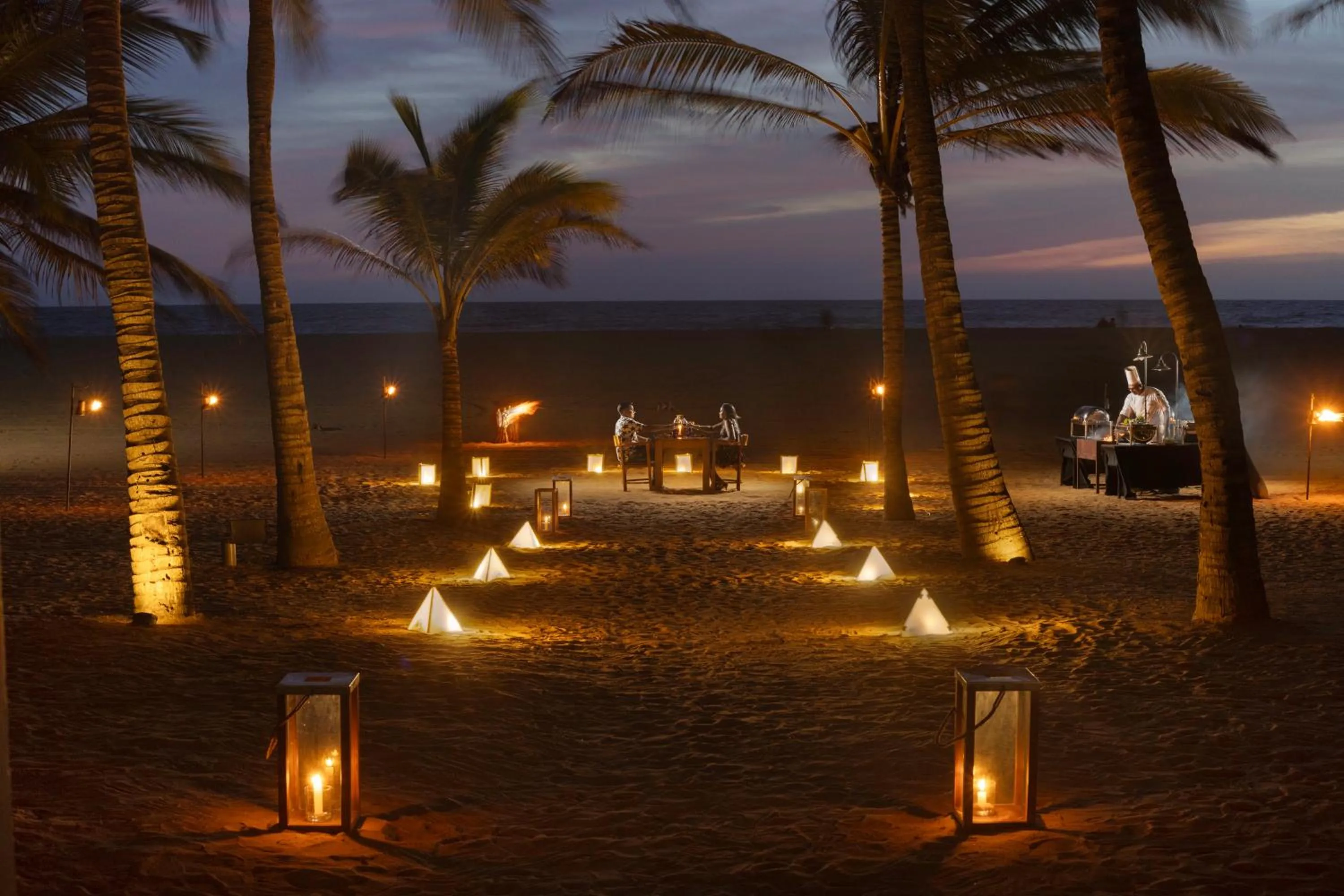 Dinner in Jetwing Blue