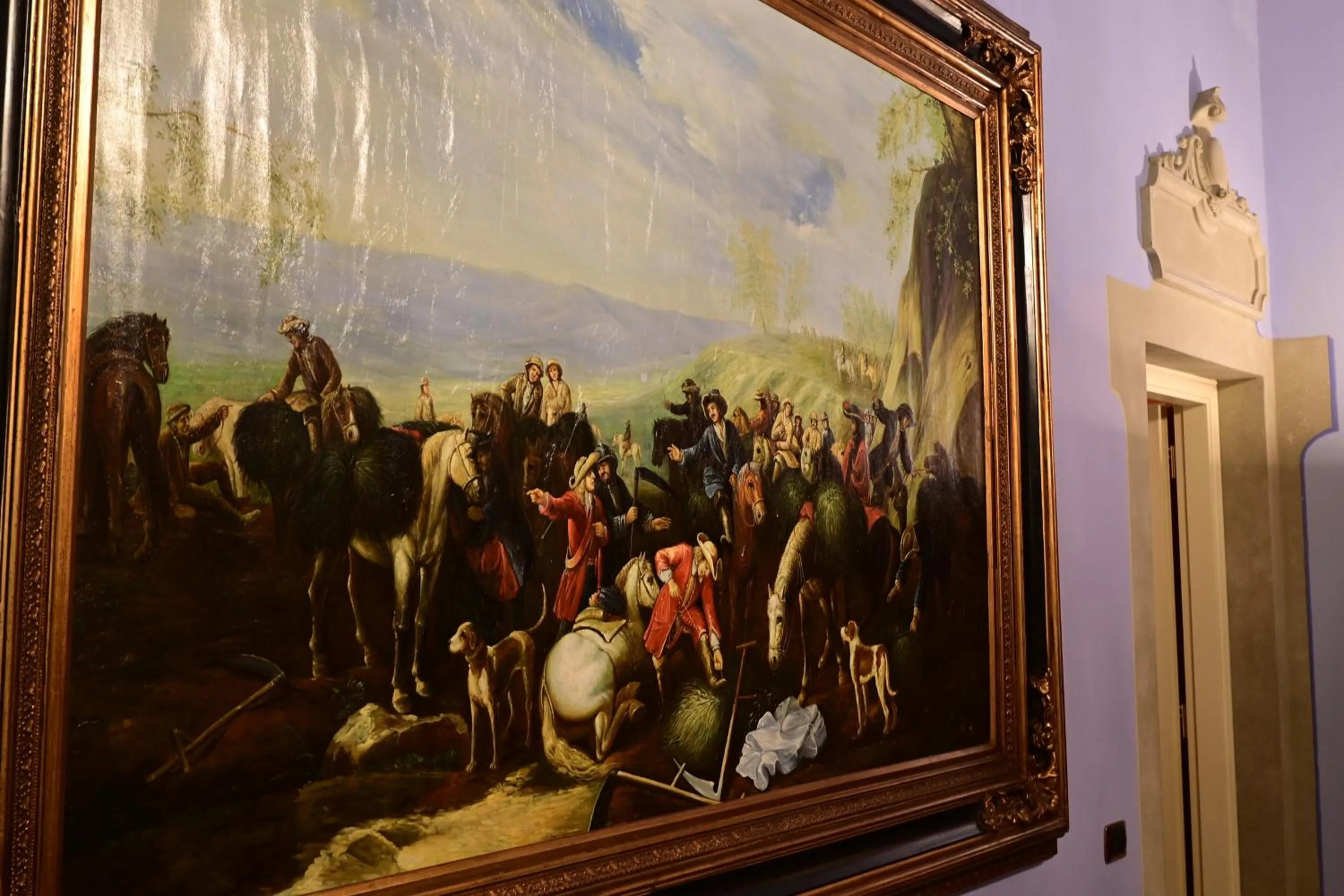 Decorative detail in L'antica Bifore