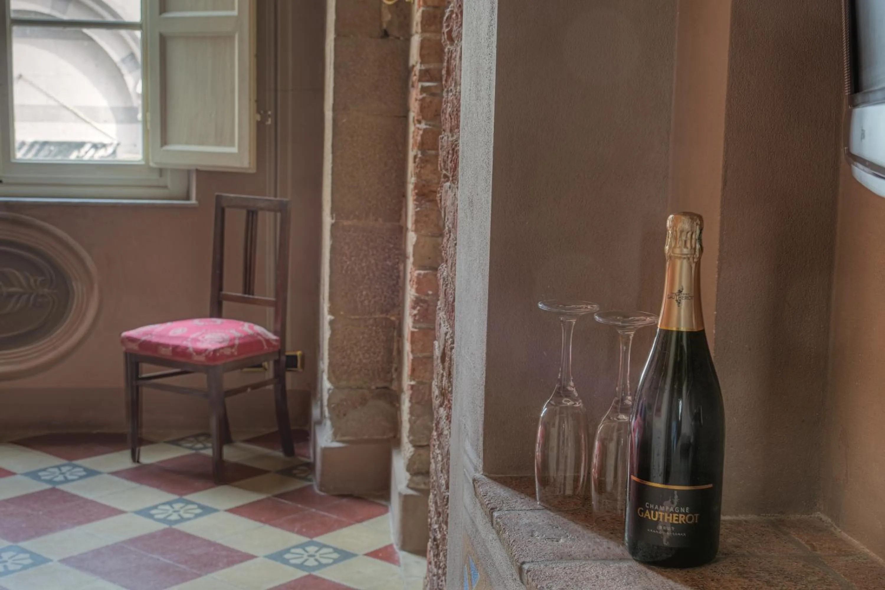 Bedroom in L'antica Bifore