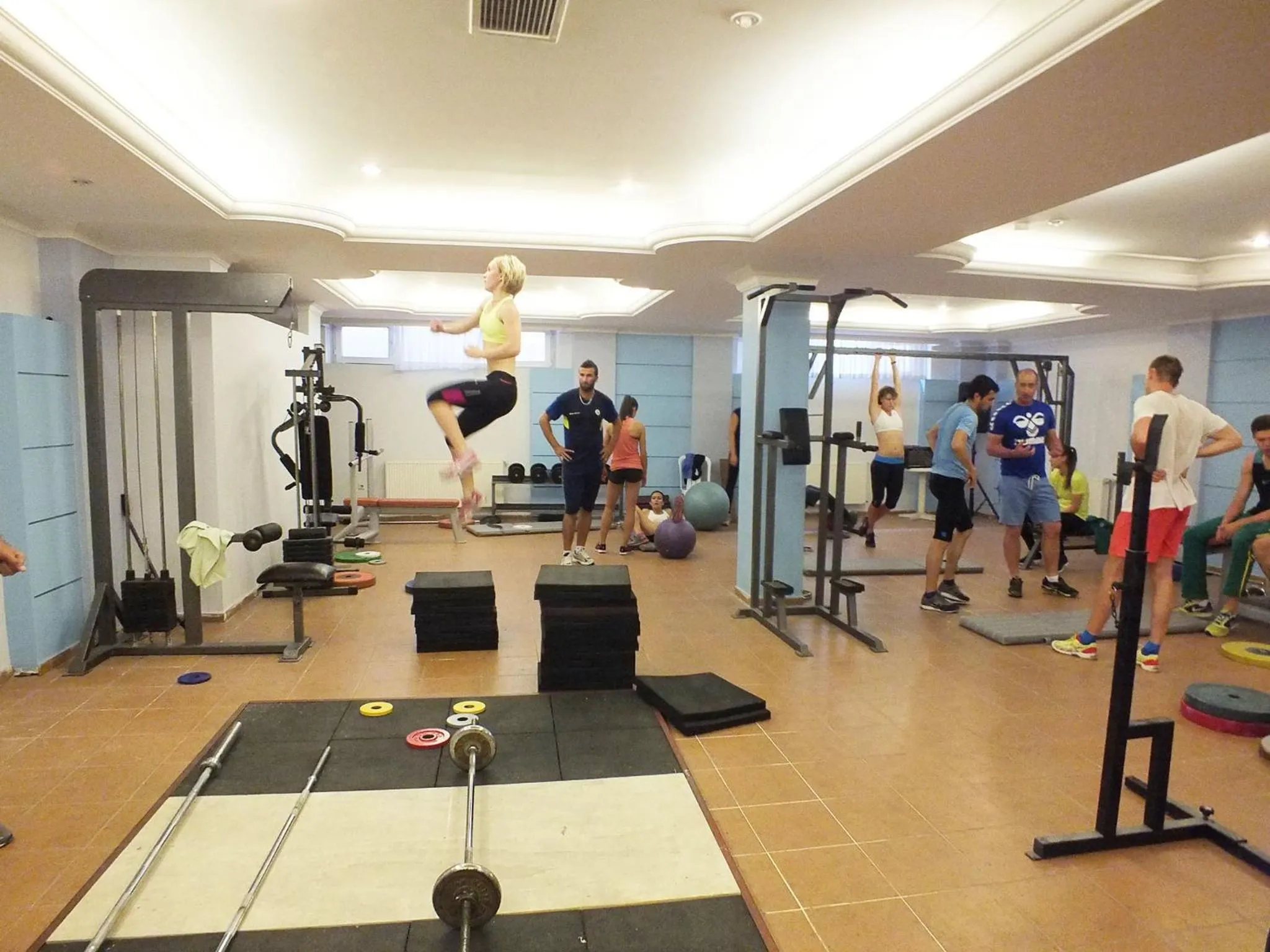 Fitness centre/facilities in Acropol Beach Hotel