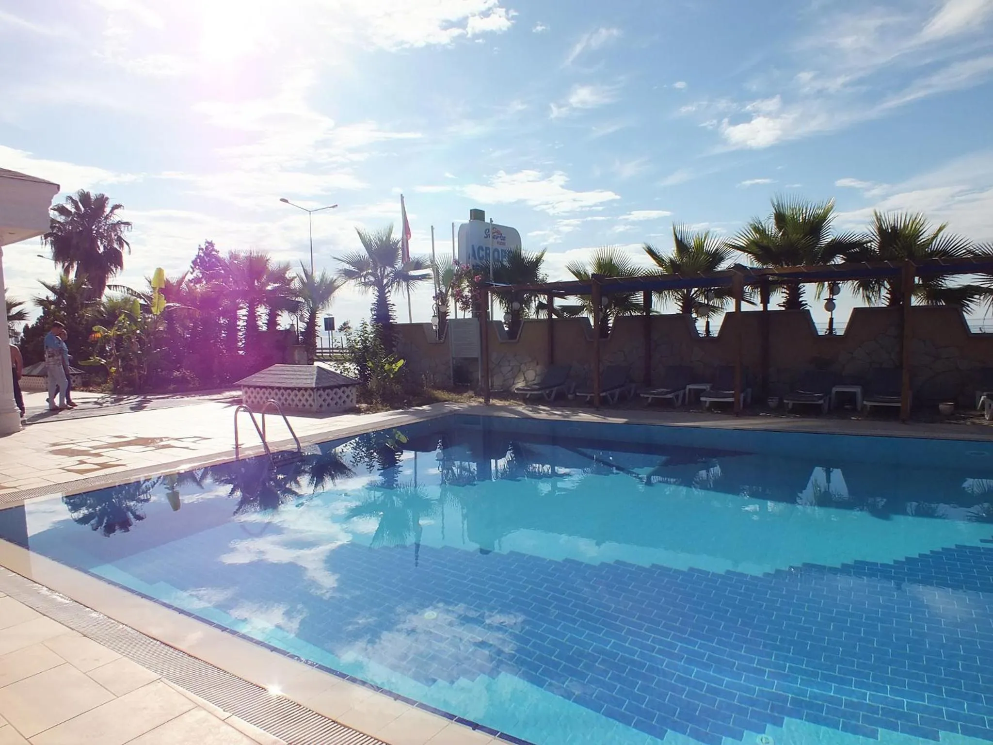 Swimming pool in Acropol Beach Hotel