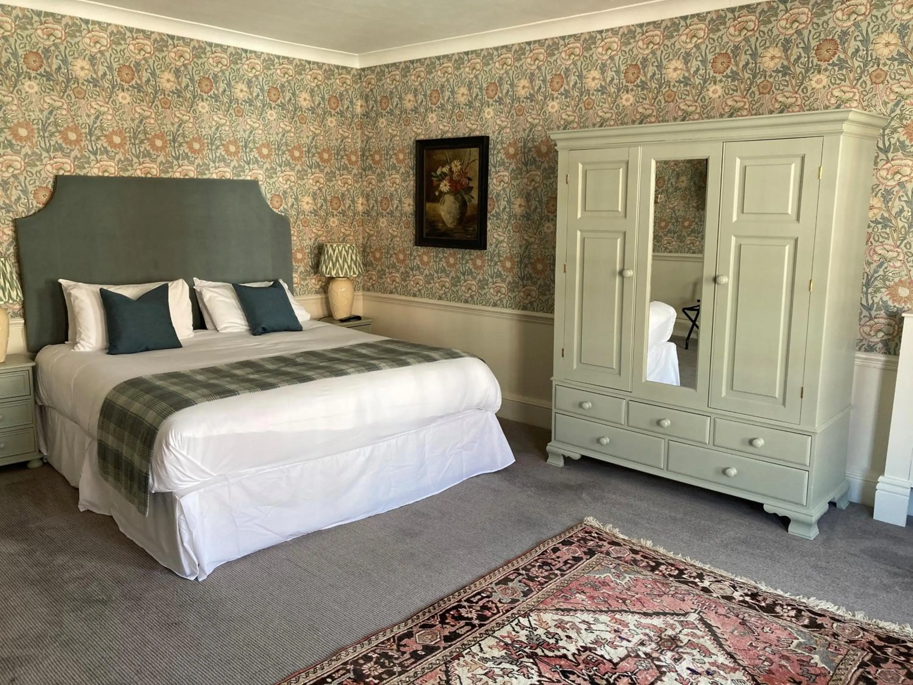 Bed in The Swan at Tarporley