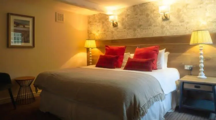 Bed in The Swan at Tarporley