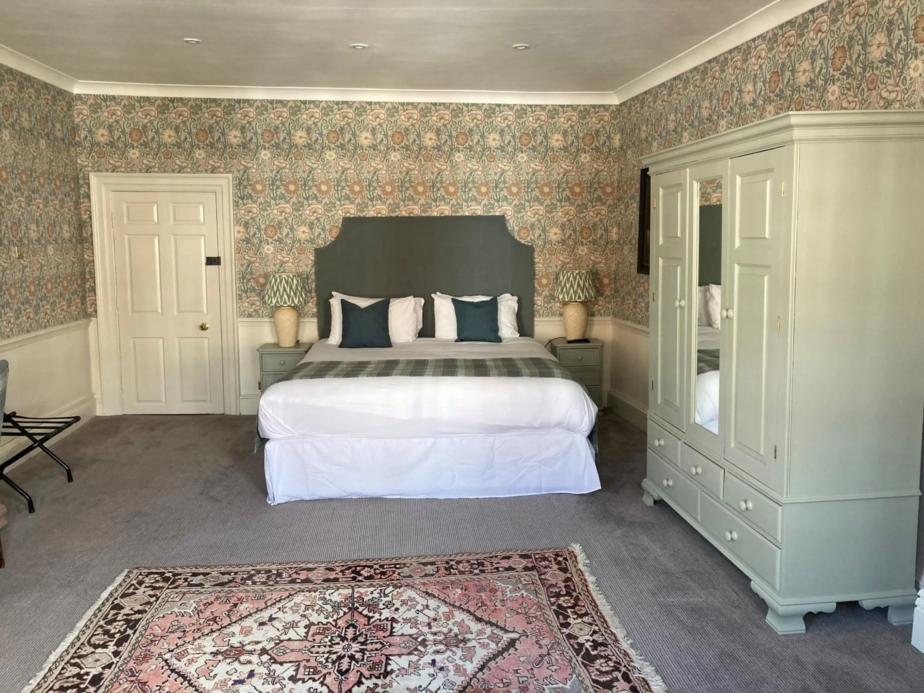 Bed in The Swan at Tarporley