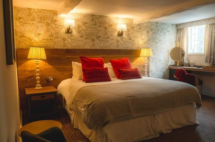 Bed in The Swan at Tarporley