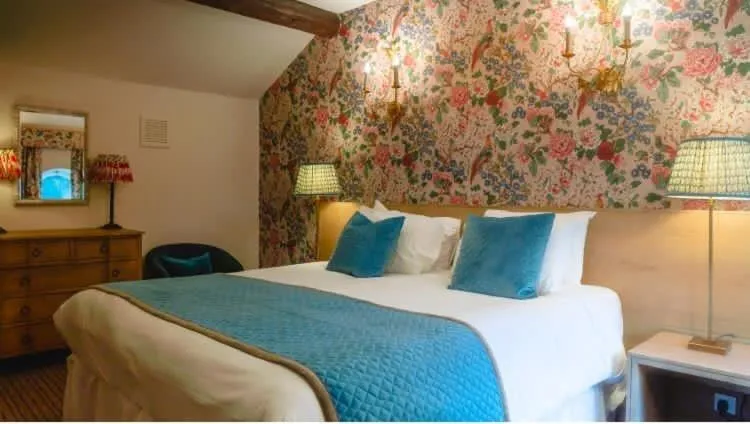 Bed in The Swan at Tarporley