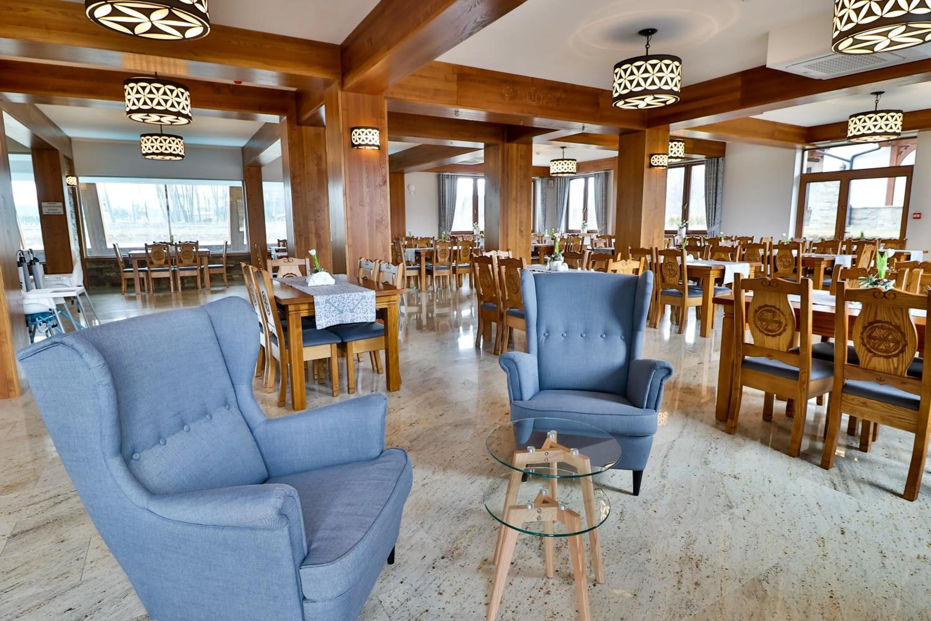 Lobby or reception in Hotel Bystra