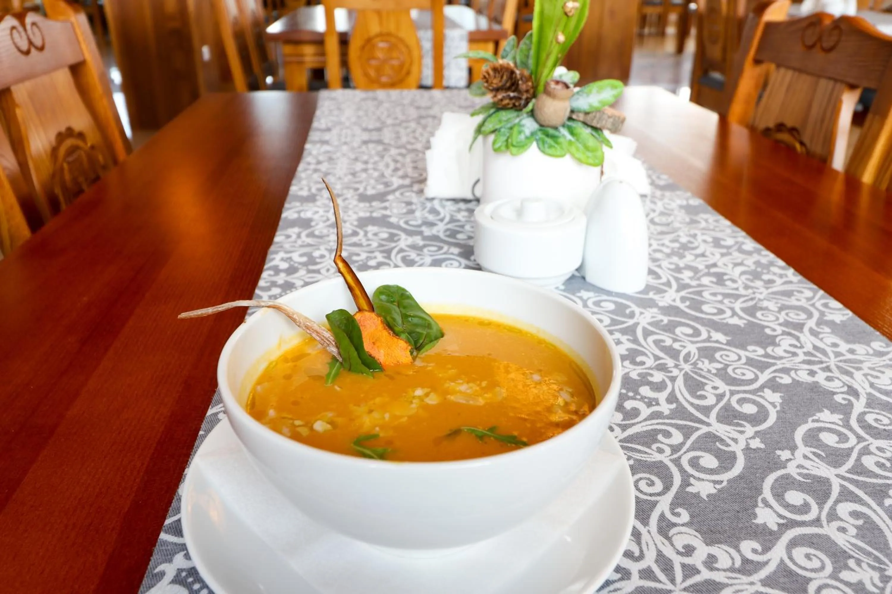 Food close-up in Hotel Bystra