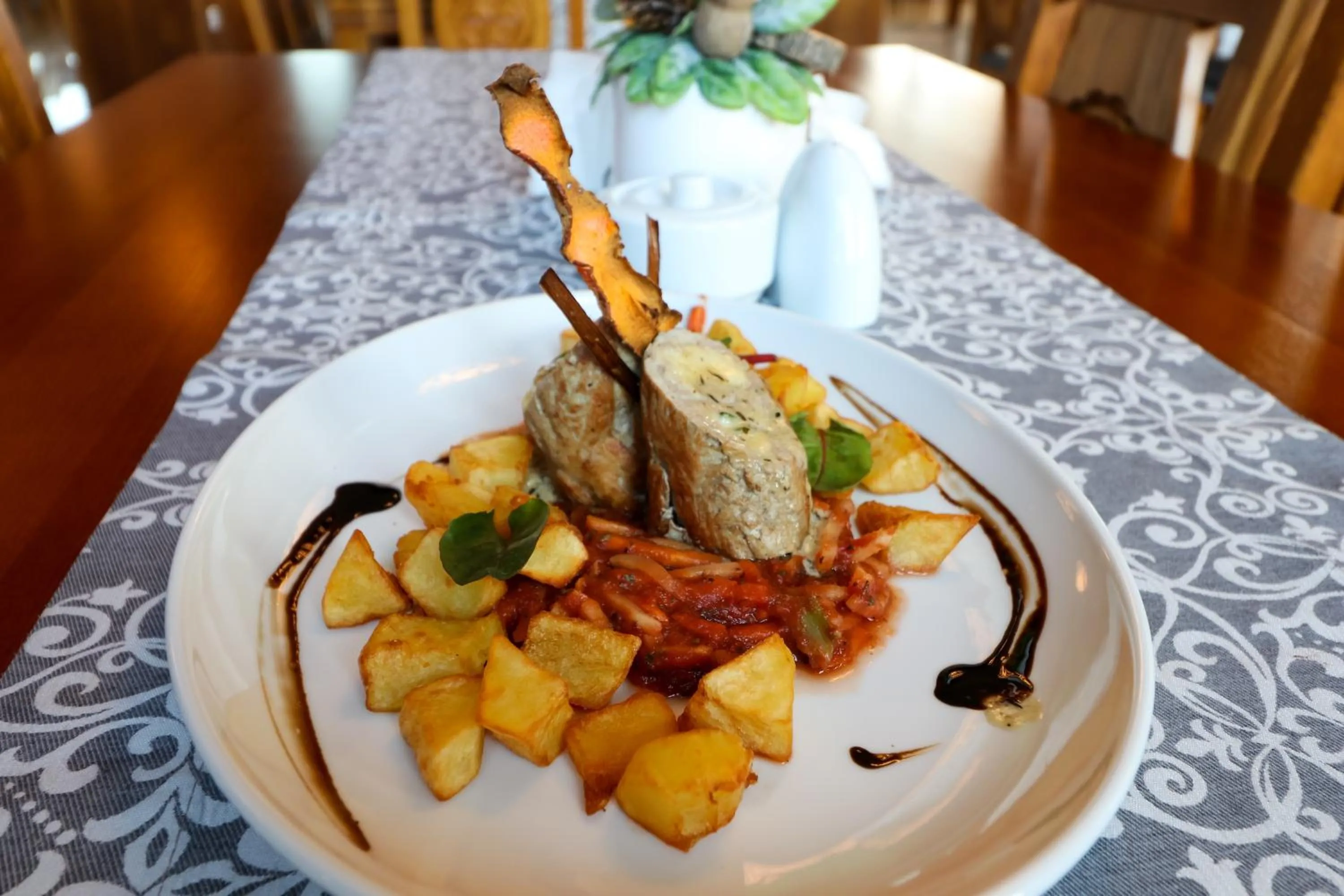 Food close-up in Hotel Bystra