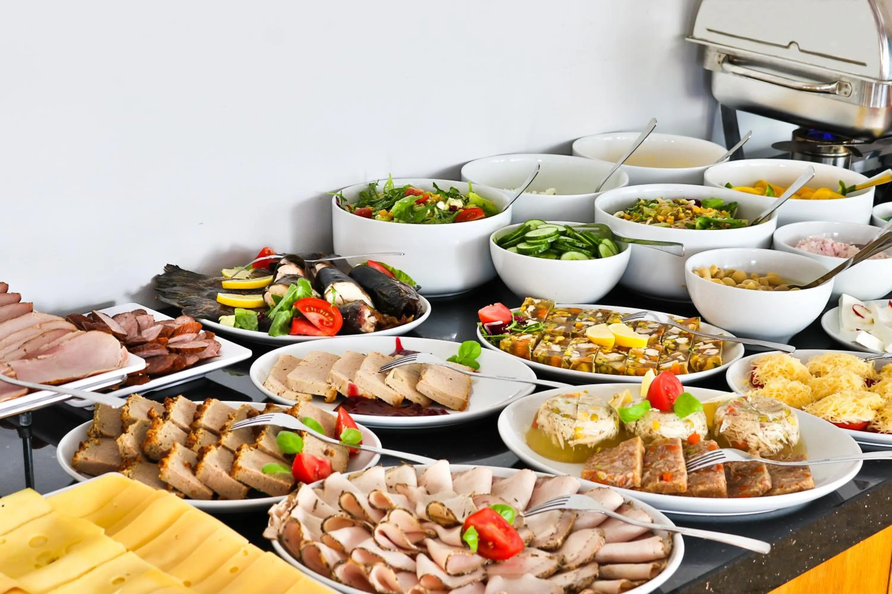 Breakfast in Hotel Bystra