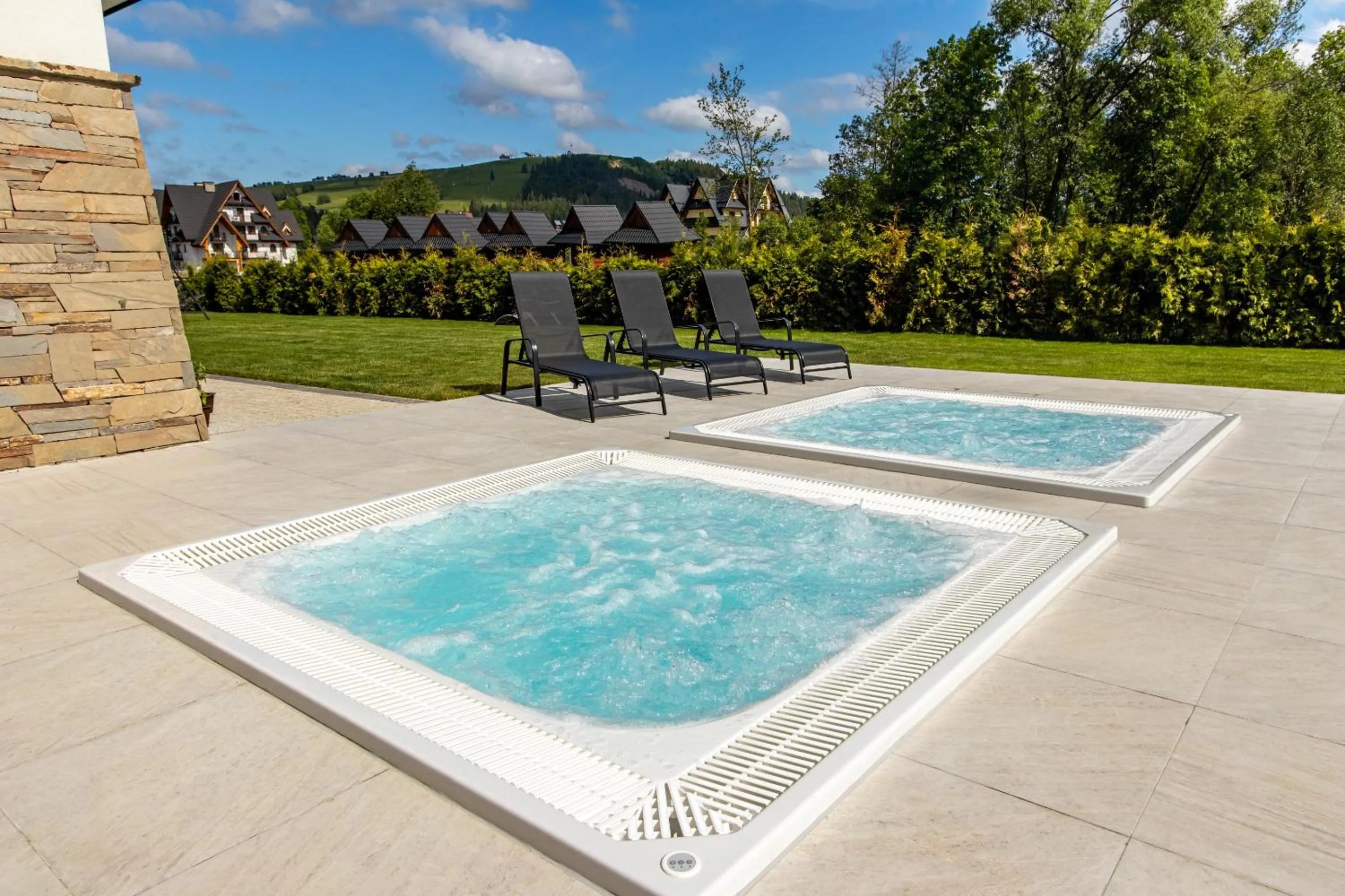 Hot Tub in Hotel Bystra