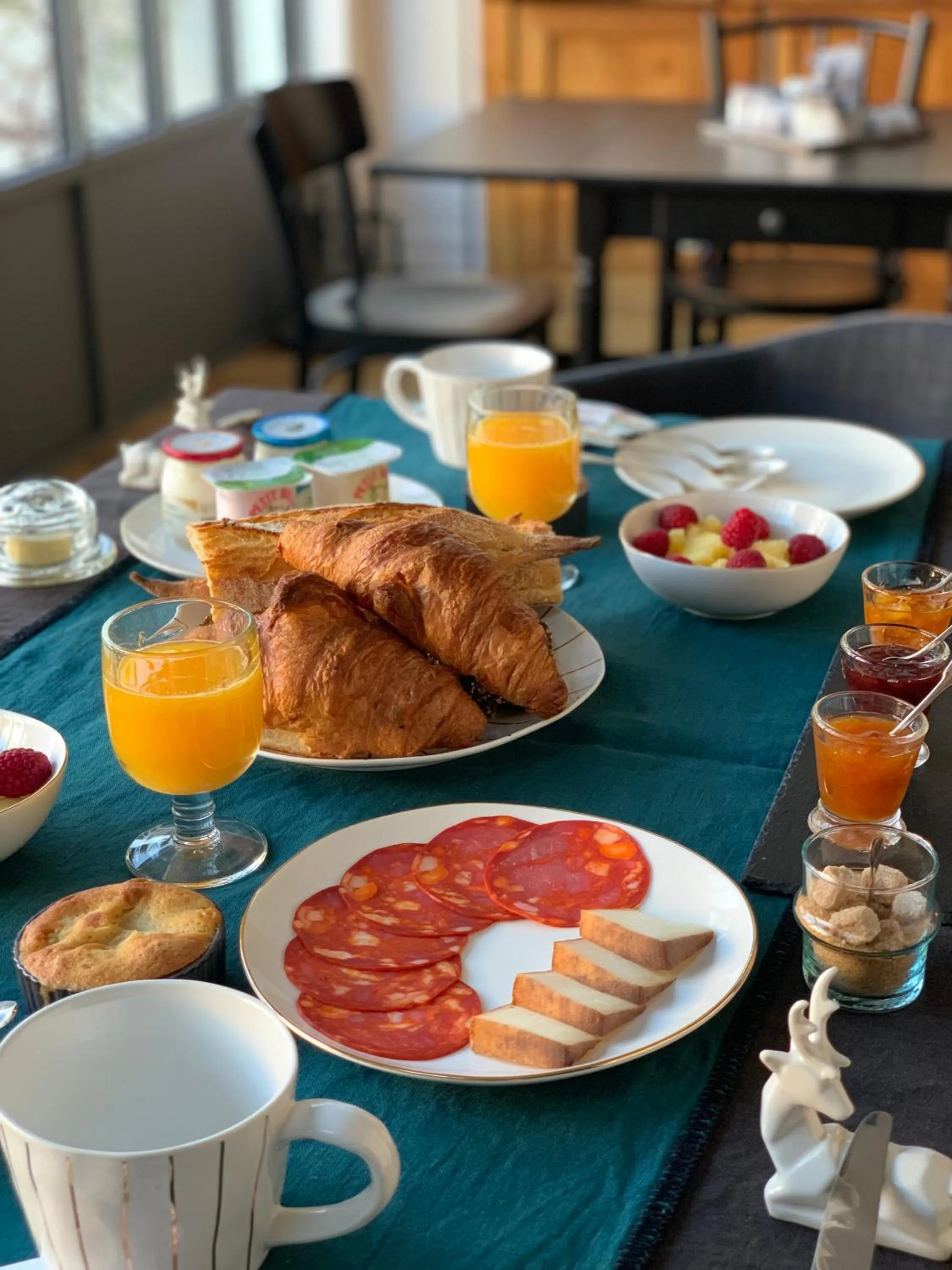 Food and drinks in Le Clos Labottière - B&B