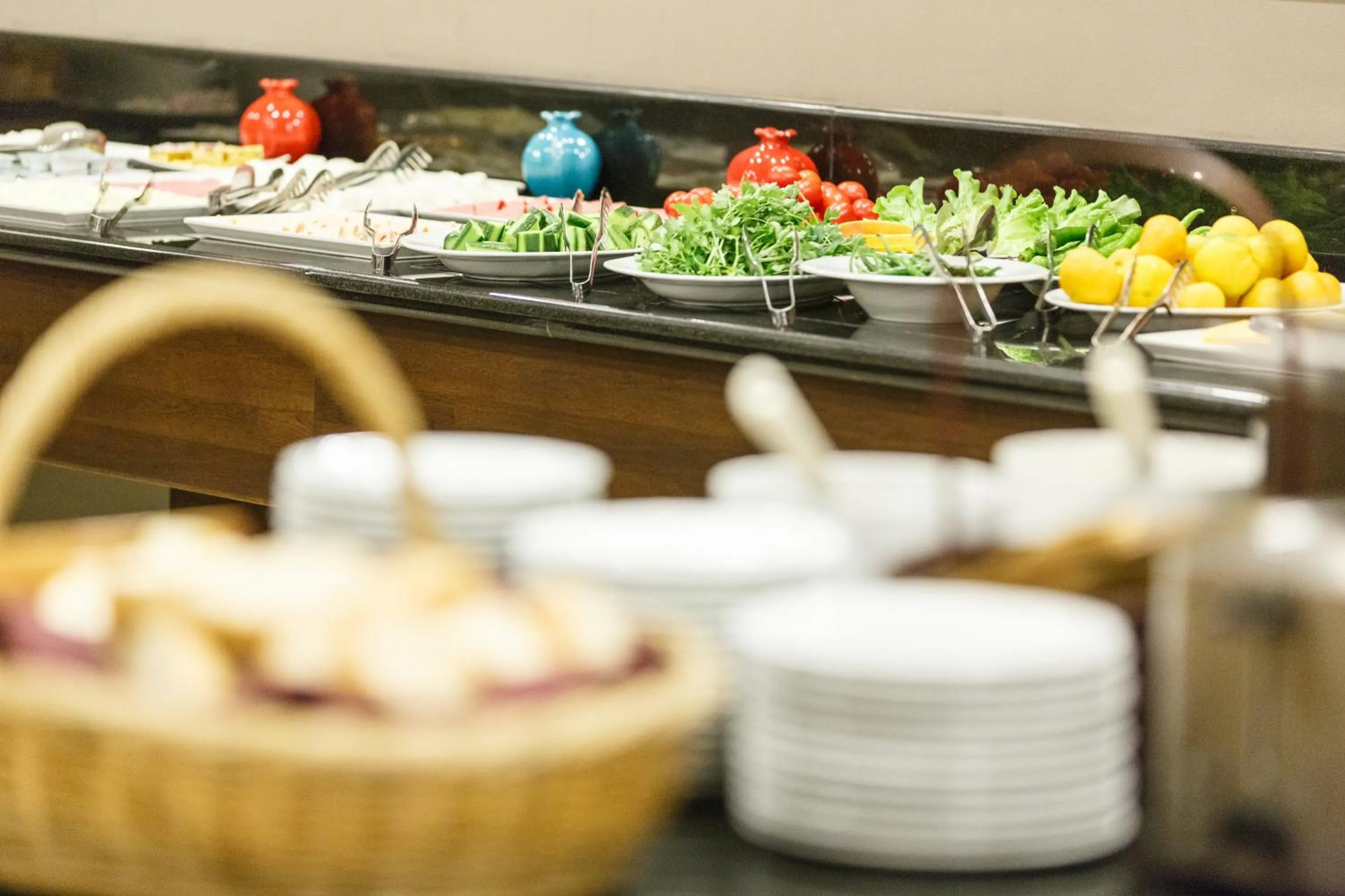 Buffet breakfast in Antroyal Hotel