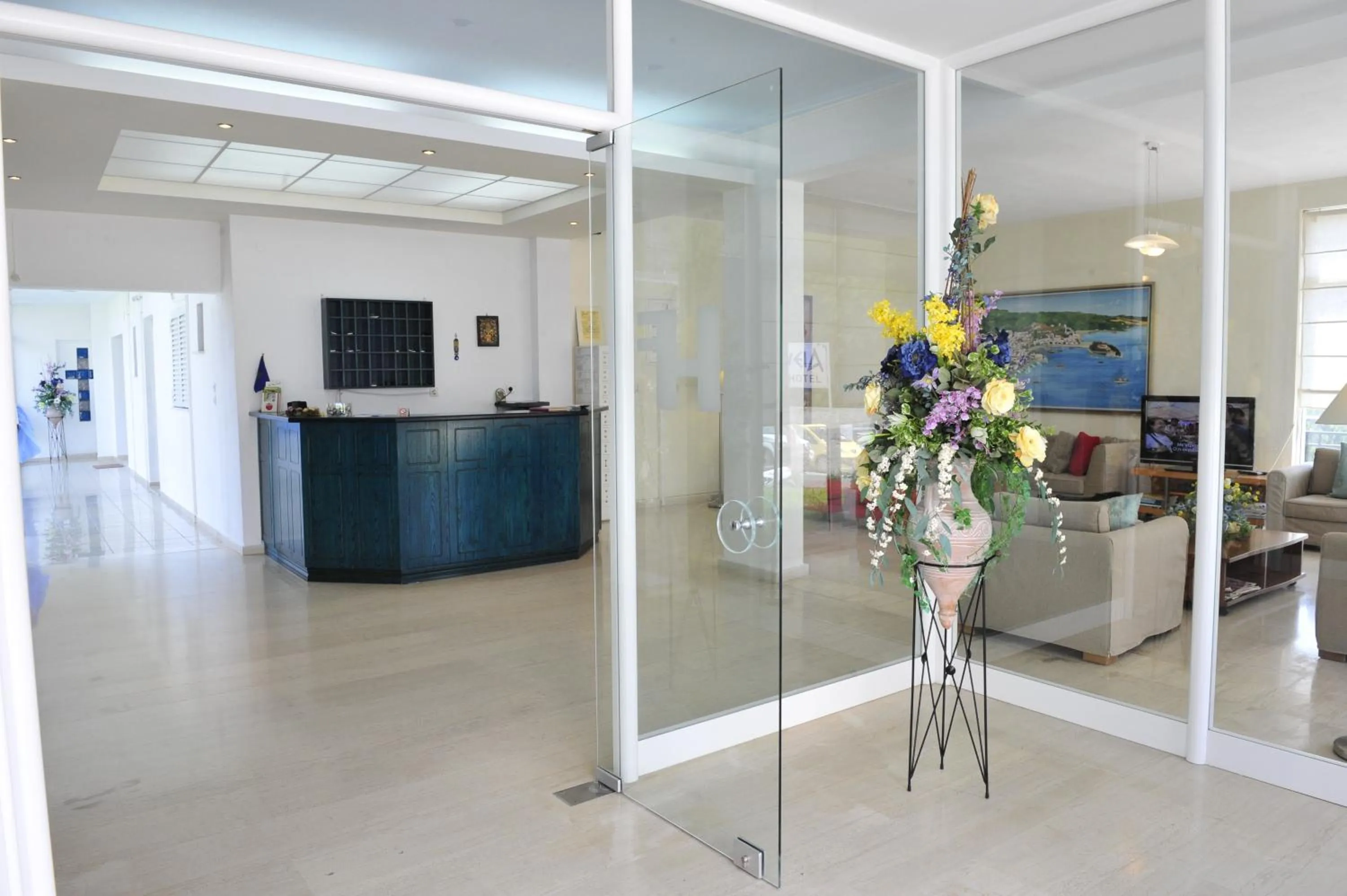Lobby or reception in Ifigenia Hotel