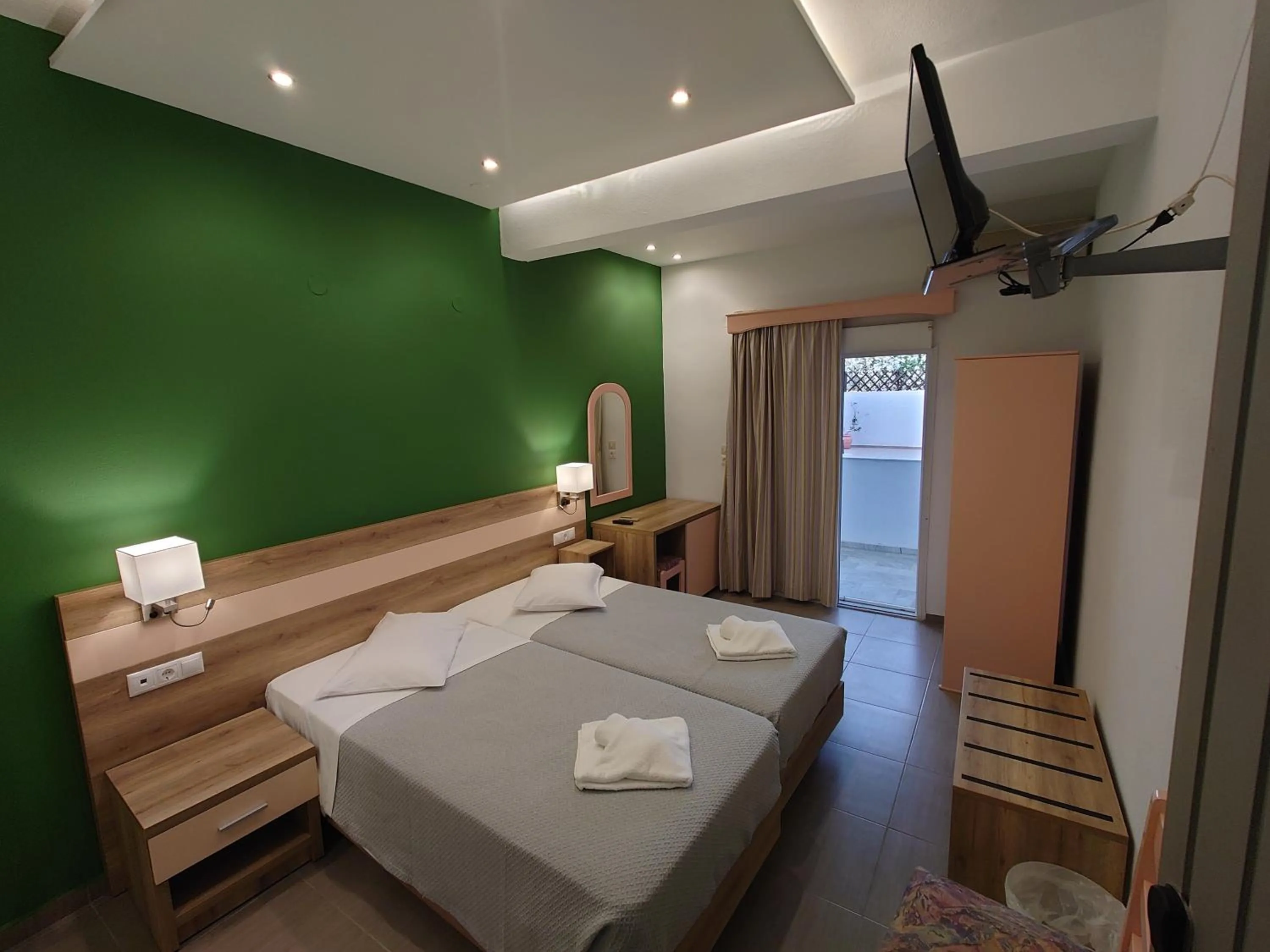 Bed in Ifigenia Hotel