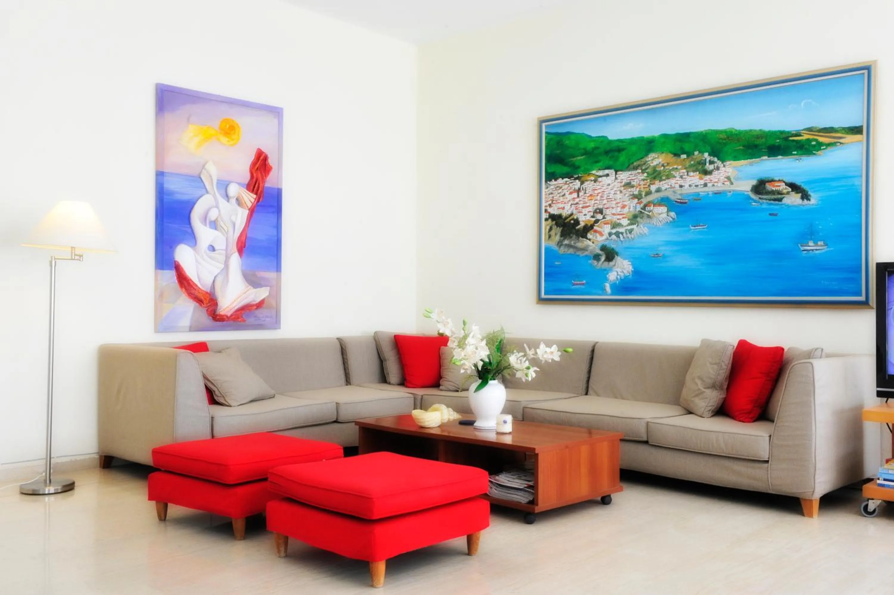 Living room in Ifigenia Hotel