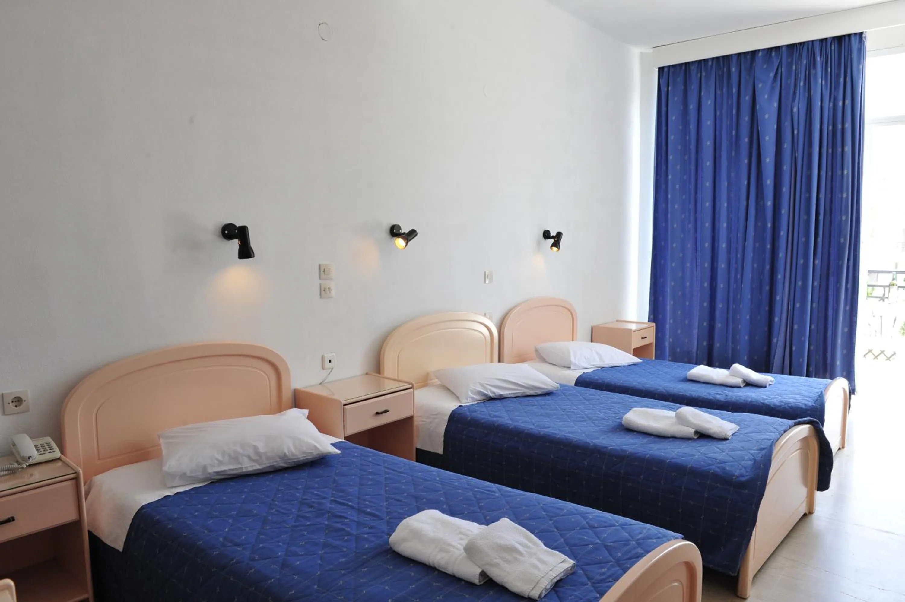 Bed in Ifigenia Hotel