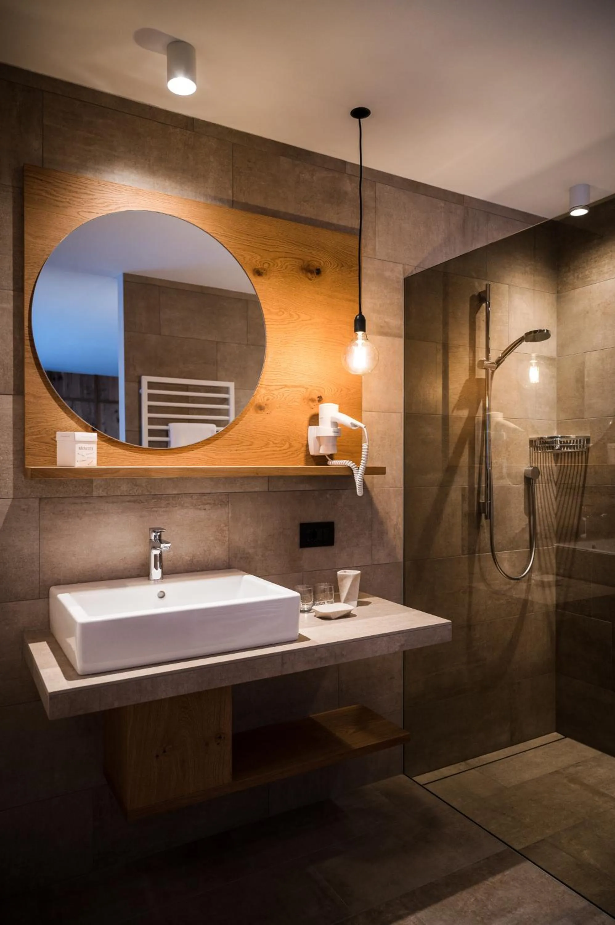 Bathroom in Hotel Pradat